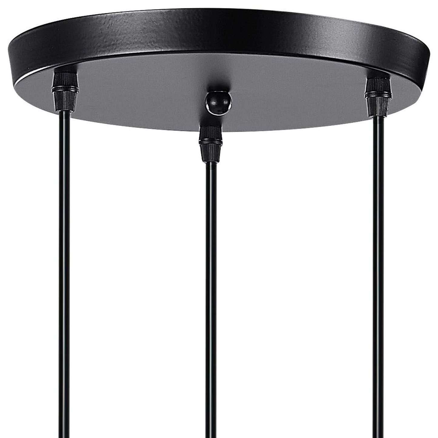 Hängelampe schwarz 3-flammig CARSON