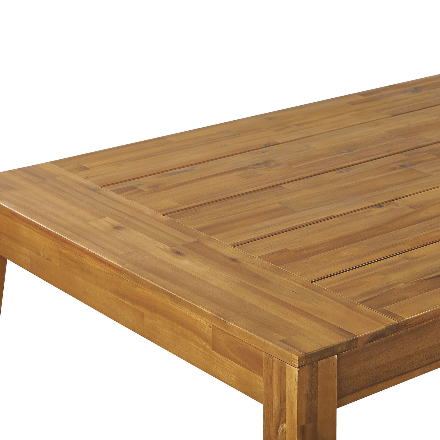 Gartentisch LIVORNO 210 cm 90 cm Akazienholz Braun