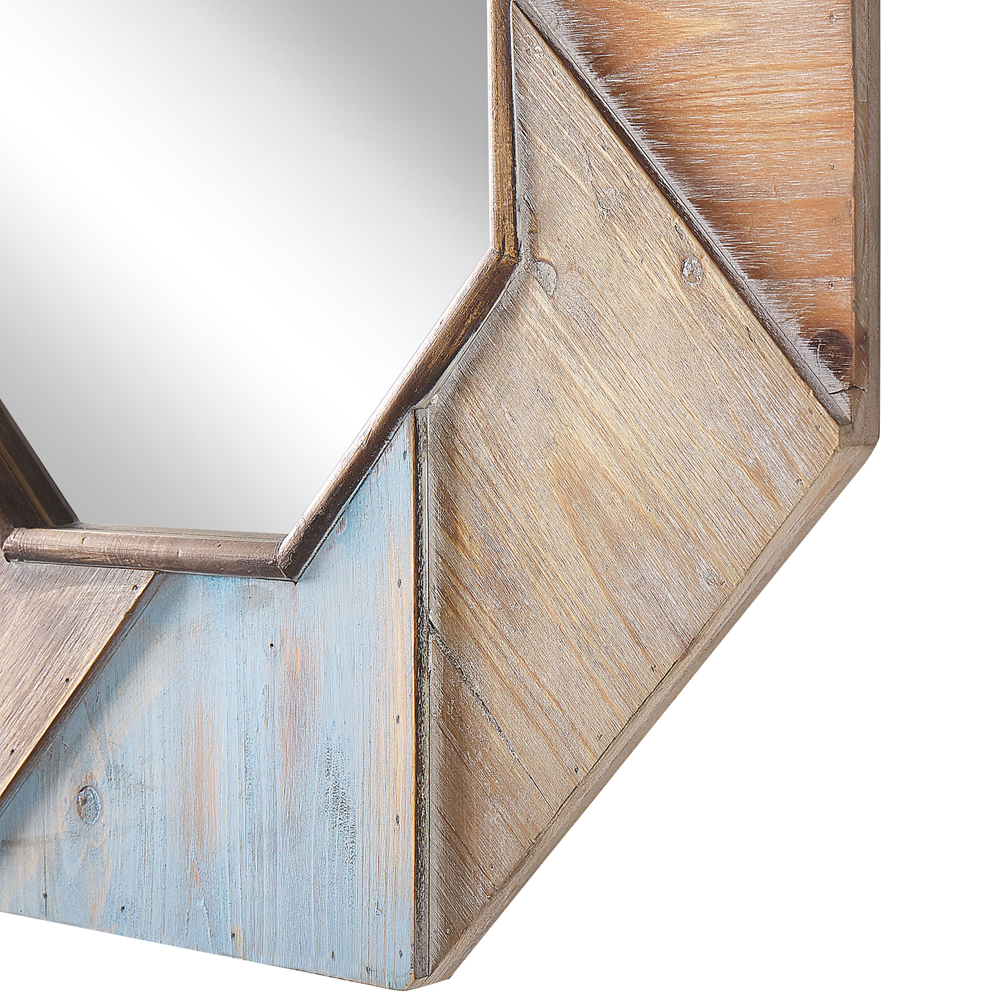 Wandspiegel MIRIO 77 cm 77 cm Holz Braun