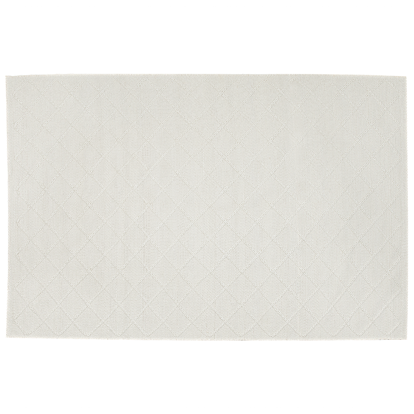 Teppich Wolle cremeweiss 160 x 230 cm Kurzflor ELLEK