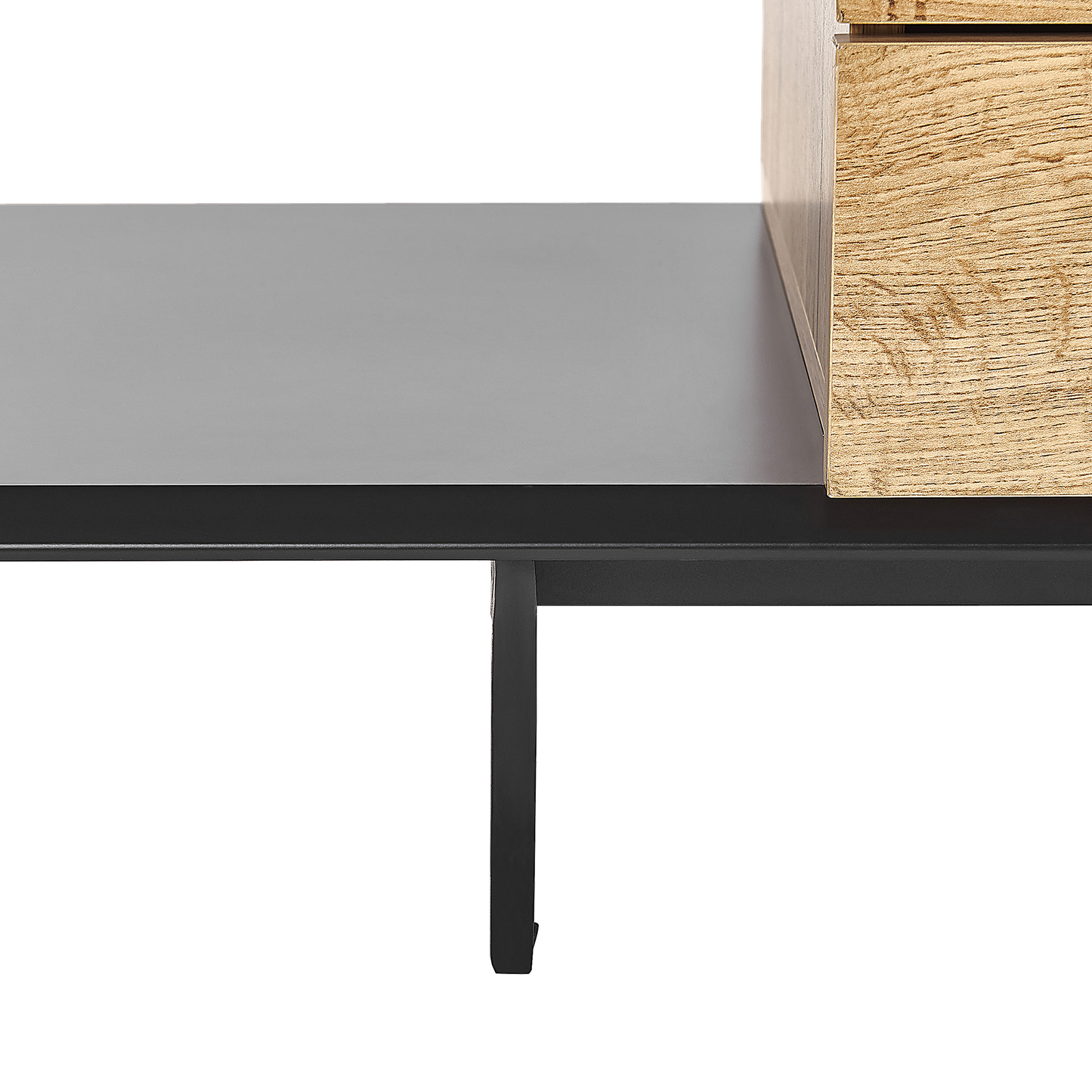 TV-Möbel FIORA Braun / Schwarz