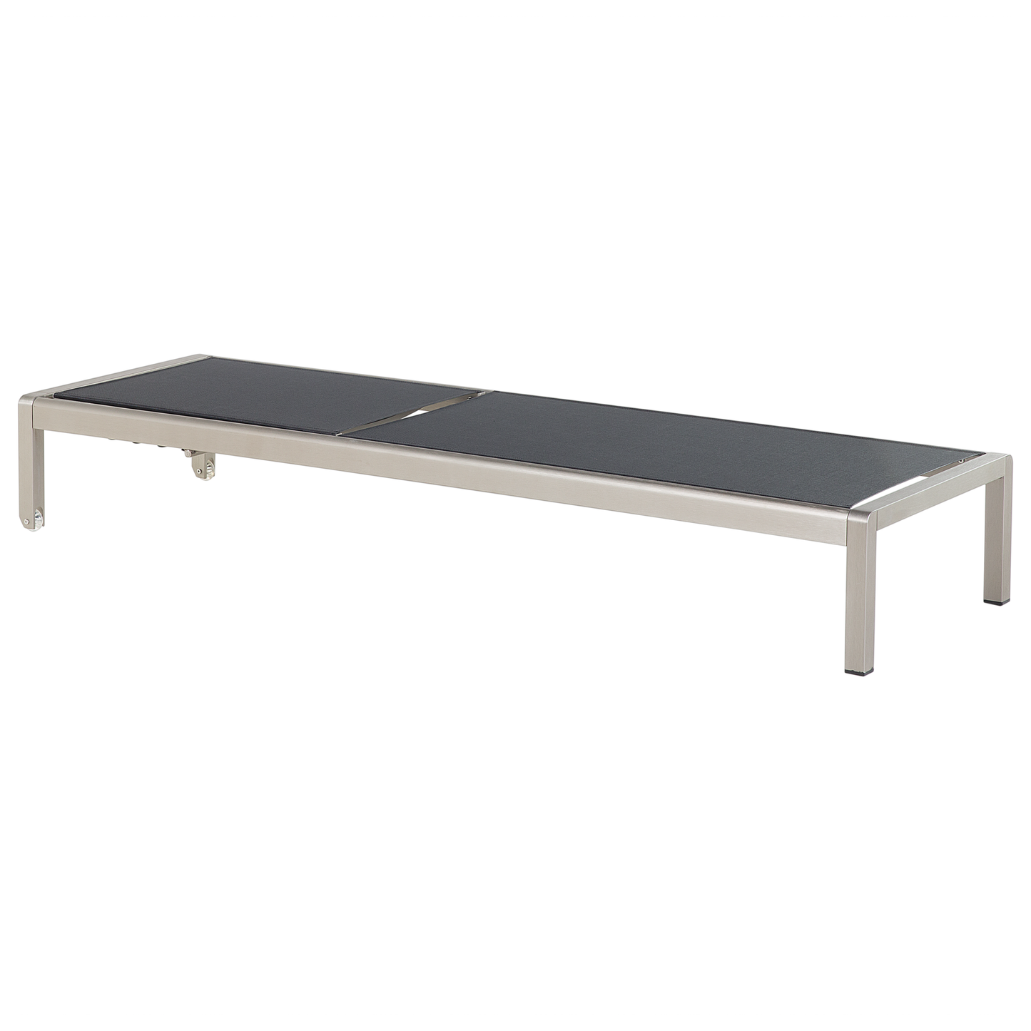 Gartenliege Textilbespannung schwarz FOSSATO