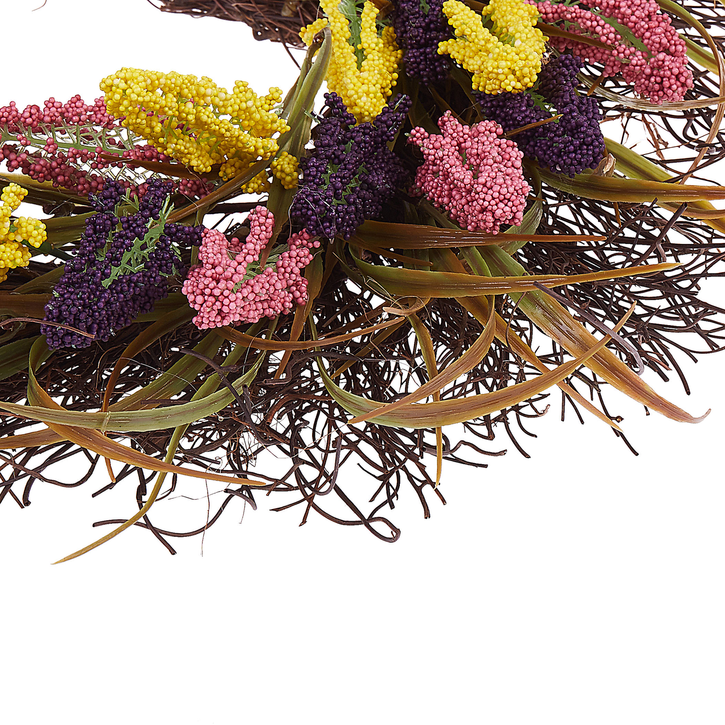 Dekokranz CANDELARIA 7 cm Bunt