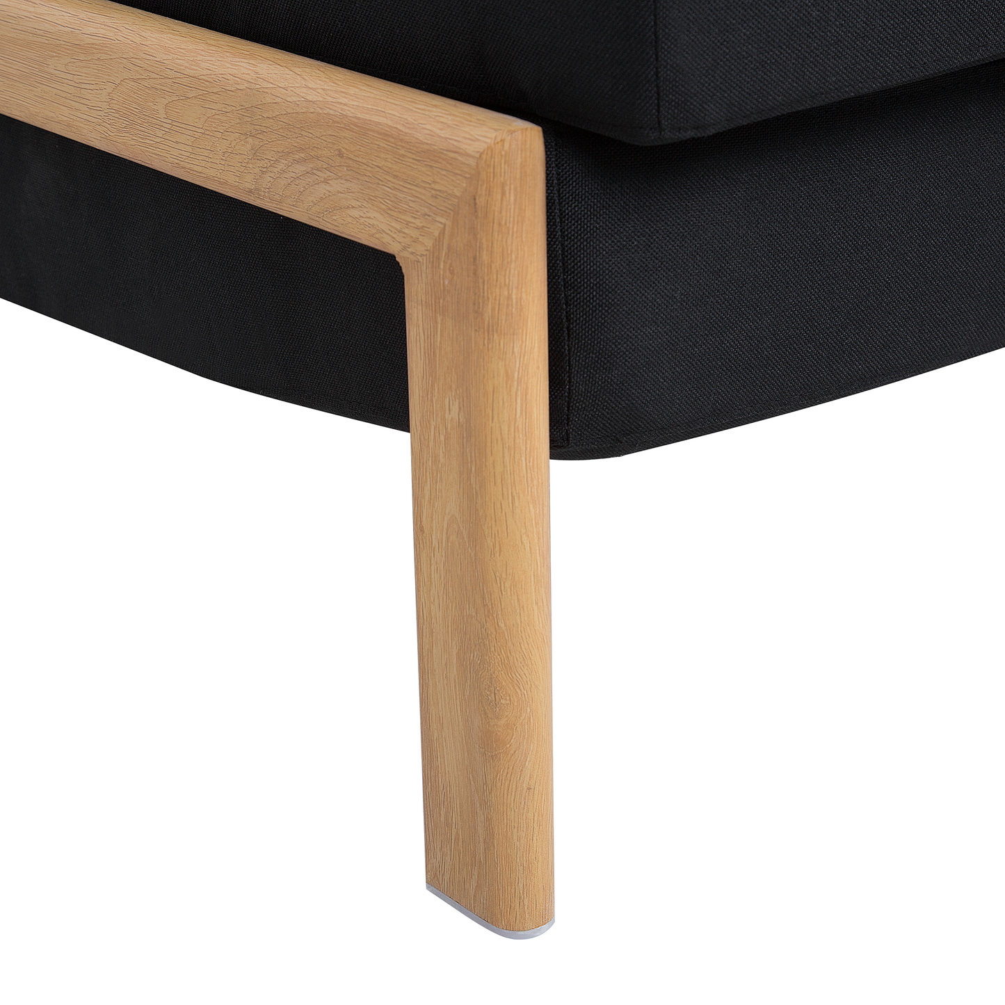 2-Sitzer Schlafsofa schwarz EDLAND