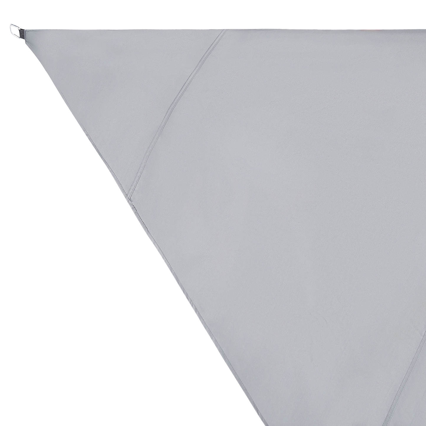 Sonnensegel grau dreieckig 300 x 300 x 300 cm LUKKA