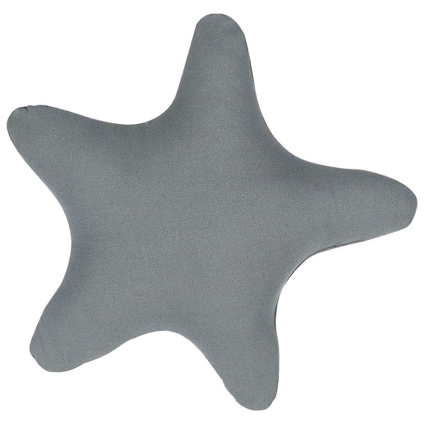 Dekokissen Sternform Baumwolle grau 40 x 40 cm 2er Set BHOPAL