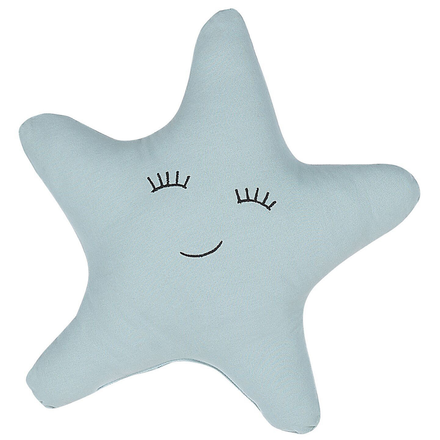 Dekokissen blau Sternenform 40 x 40 cm 2er Set BHOPAL