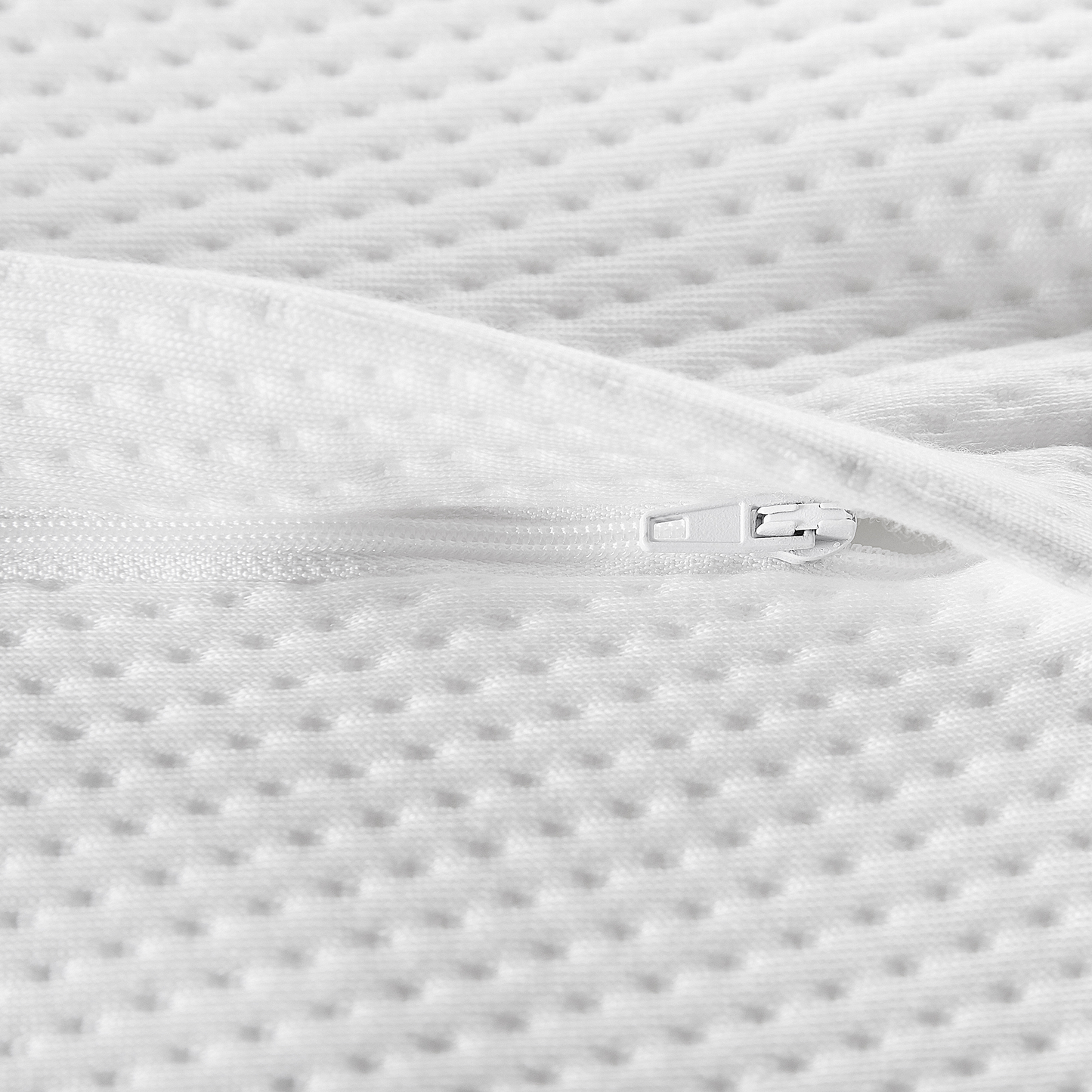 Kopfkissen AMNE Hoch Memory-Schaum 57 x 35 cm Weiss