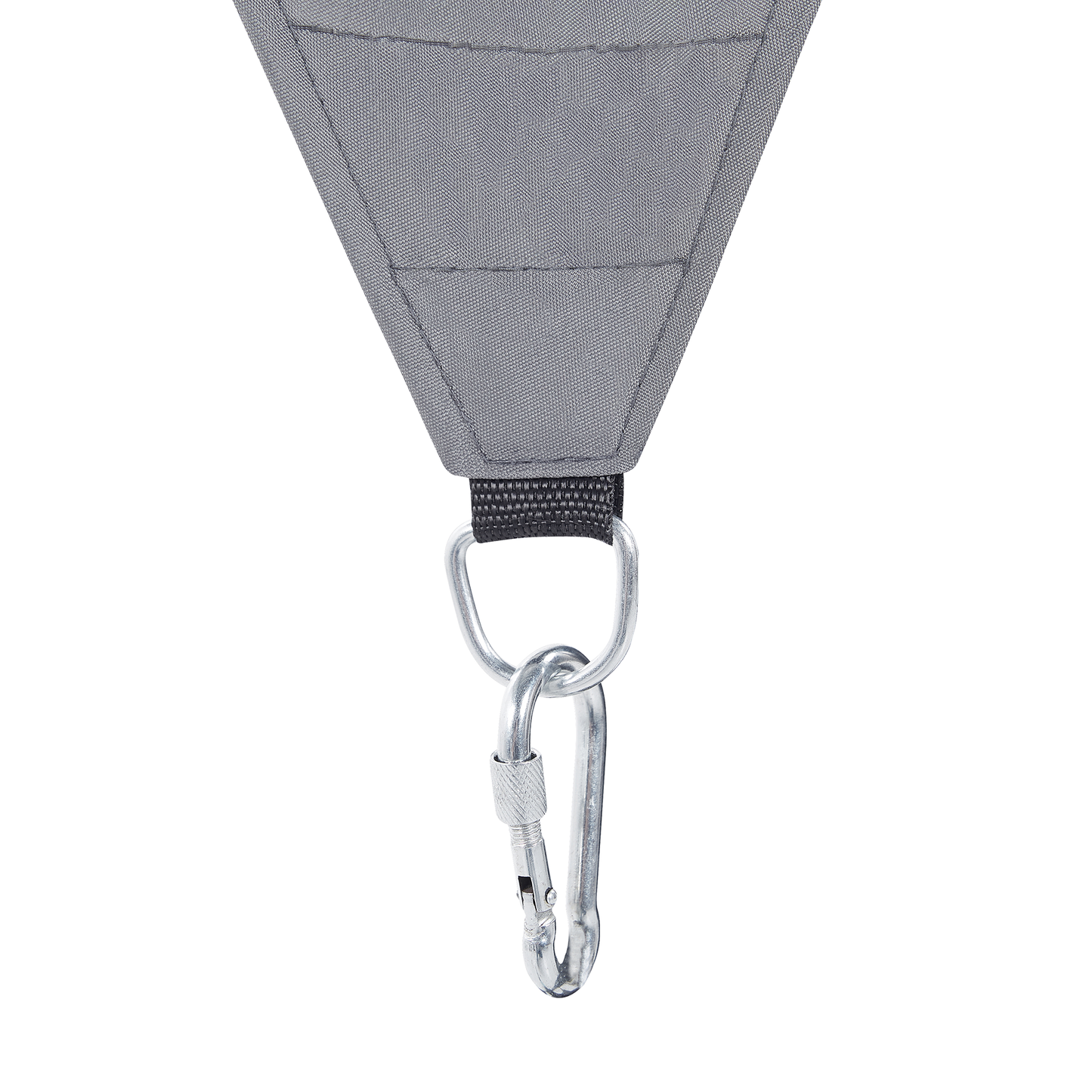 Sonnensegel grau dreieckig 300 x 300 x 300 cm LUKKA