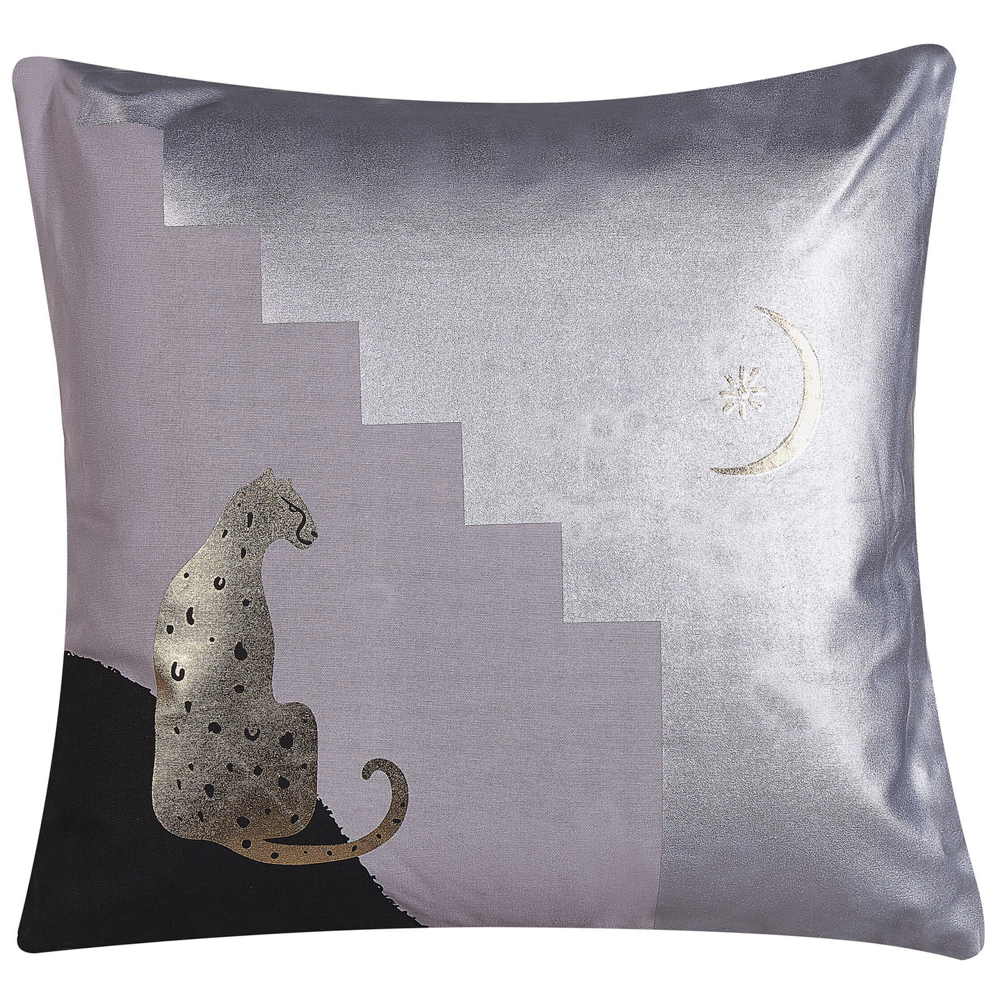 Dekokissen 2er Set DIGITALIS Baumwolle 45 x 45 cm Grau Abstraktes Muster