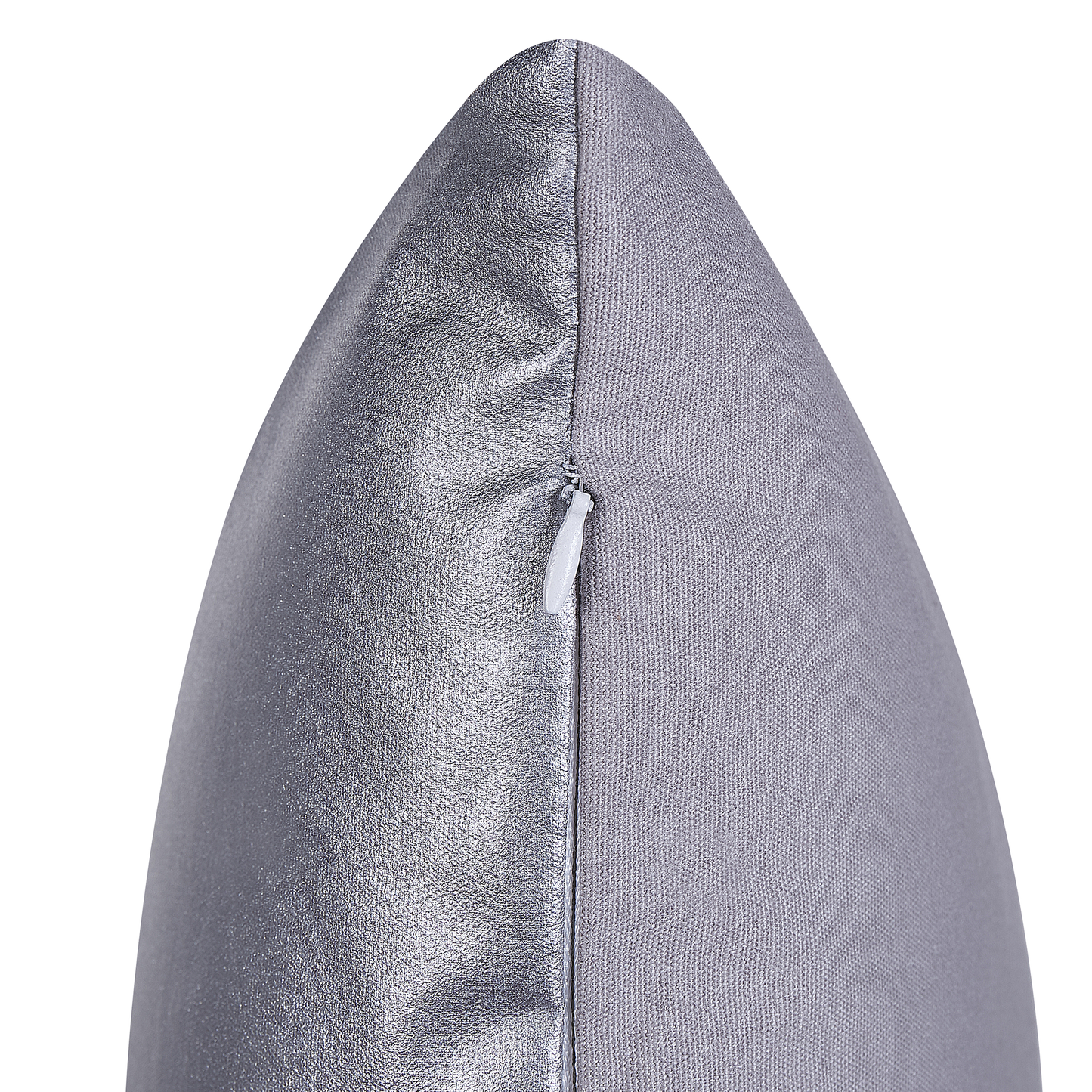 Dekokissen 2er Set DIGITALIS Baumwolle 45 x 45 cm Grau Abstraktes Muster