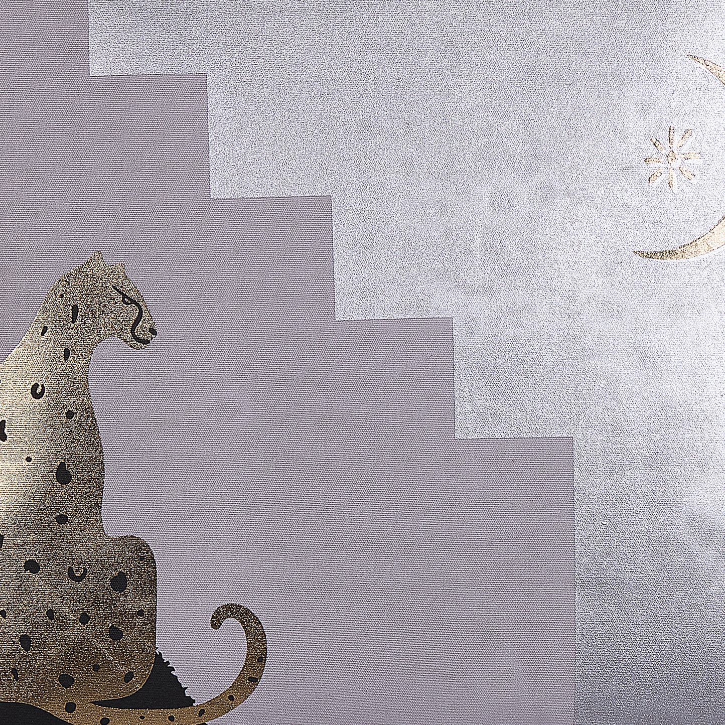Dekokissen 2er Set DIGITALIS Baumwolle 45 x 45 cm Grau Abstraktes Muster