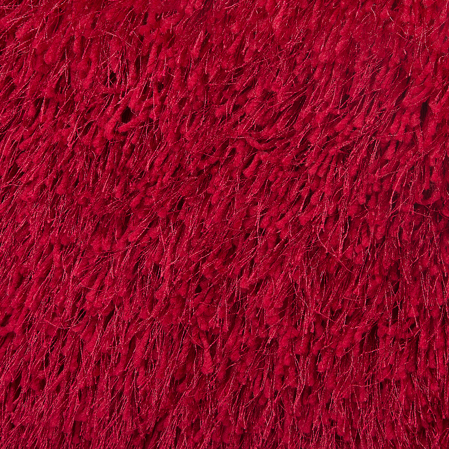Dekokissen 2er Set CIDE 45 x 45 cm Dunkelrot Ohne Muster