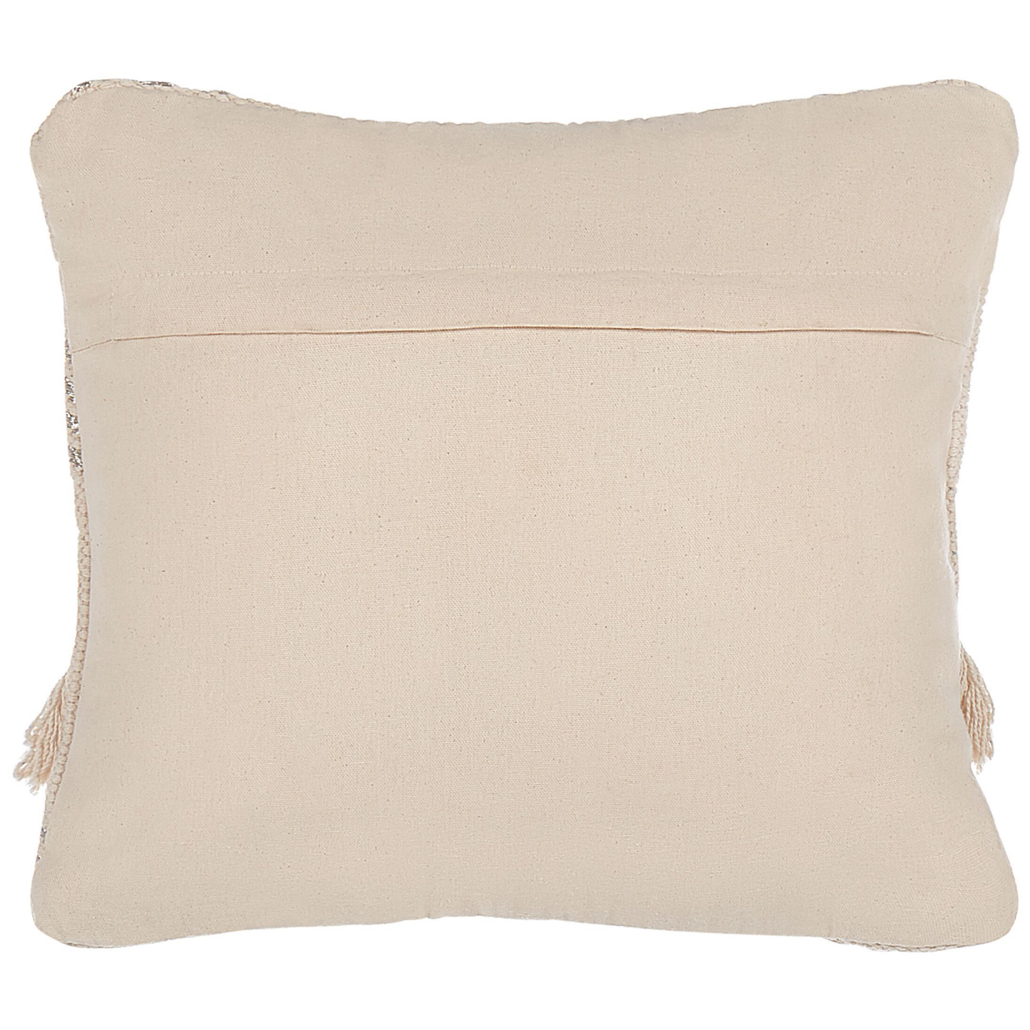 Dekokissen Fransen beige 45 x 45 cm VAYALI