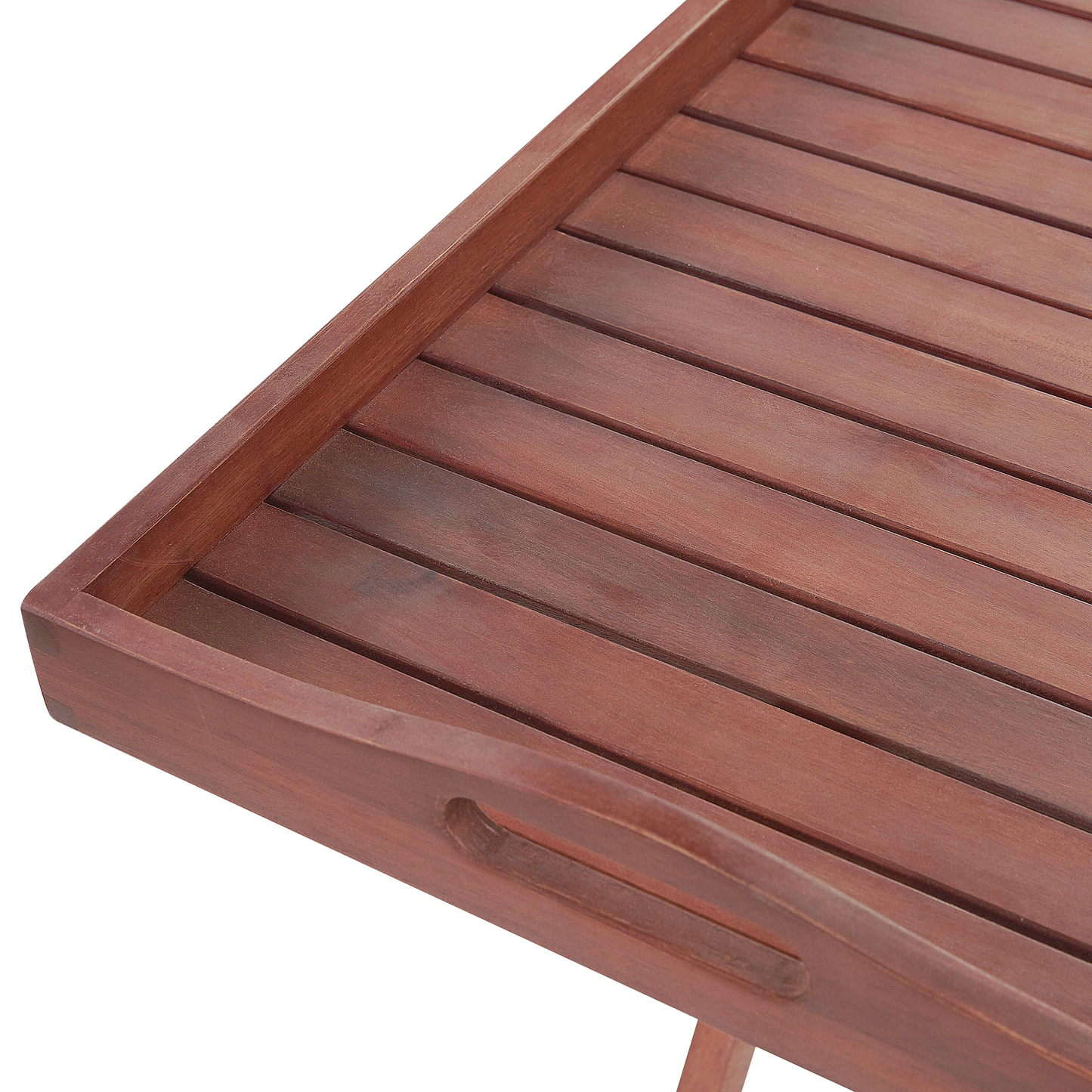 Bistro Set mit Kissen Holz Blau TOSCANA