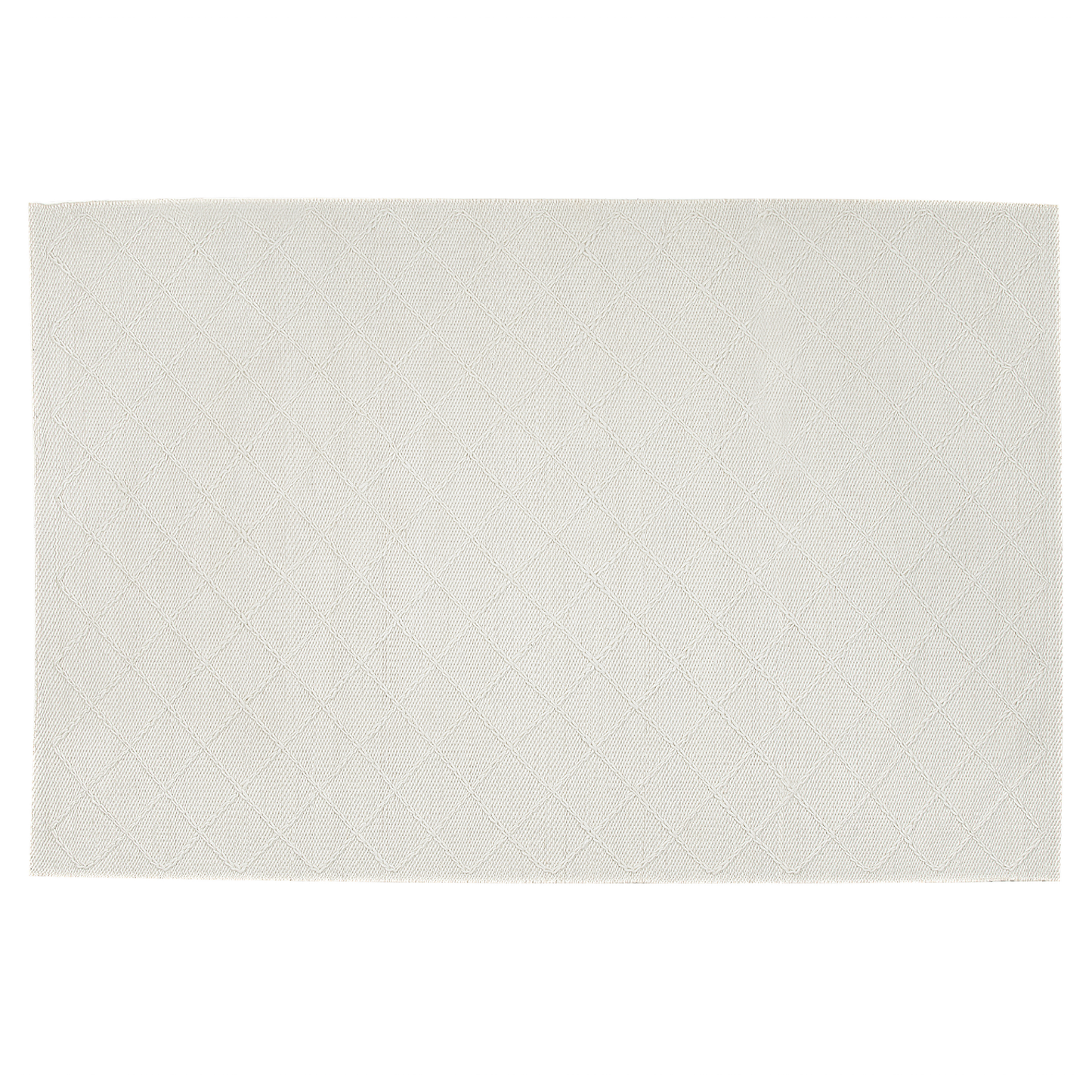 Teppich Wolle cremeweiss 140 x 200 cm Kurzflor ELLEK