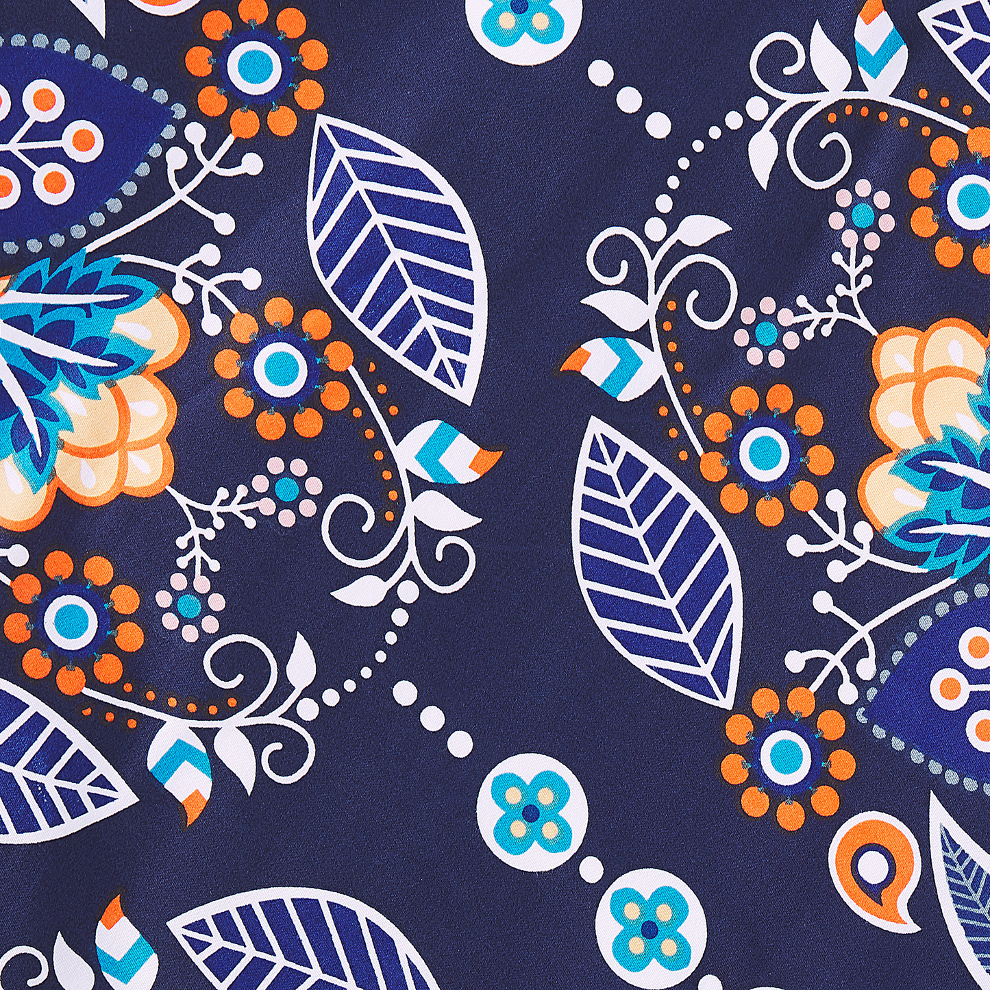 Bettwäsche-Set MADRONA Baumwollsatin 135 x 200 cm Dunkelblau