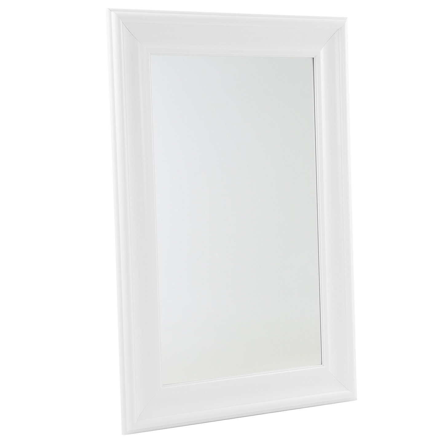 Wandspiegel LUNEL 60 cm 90 cm Weiss