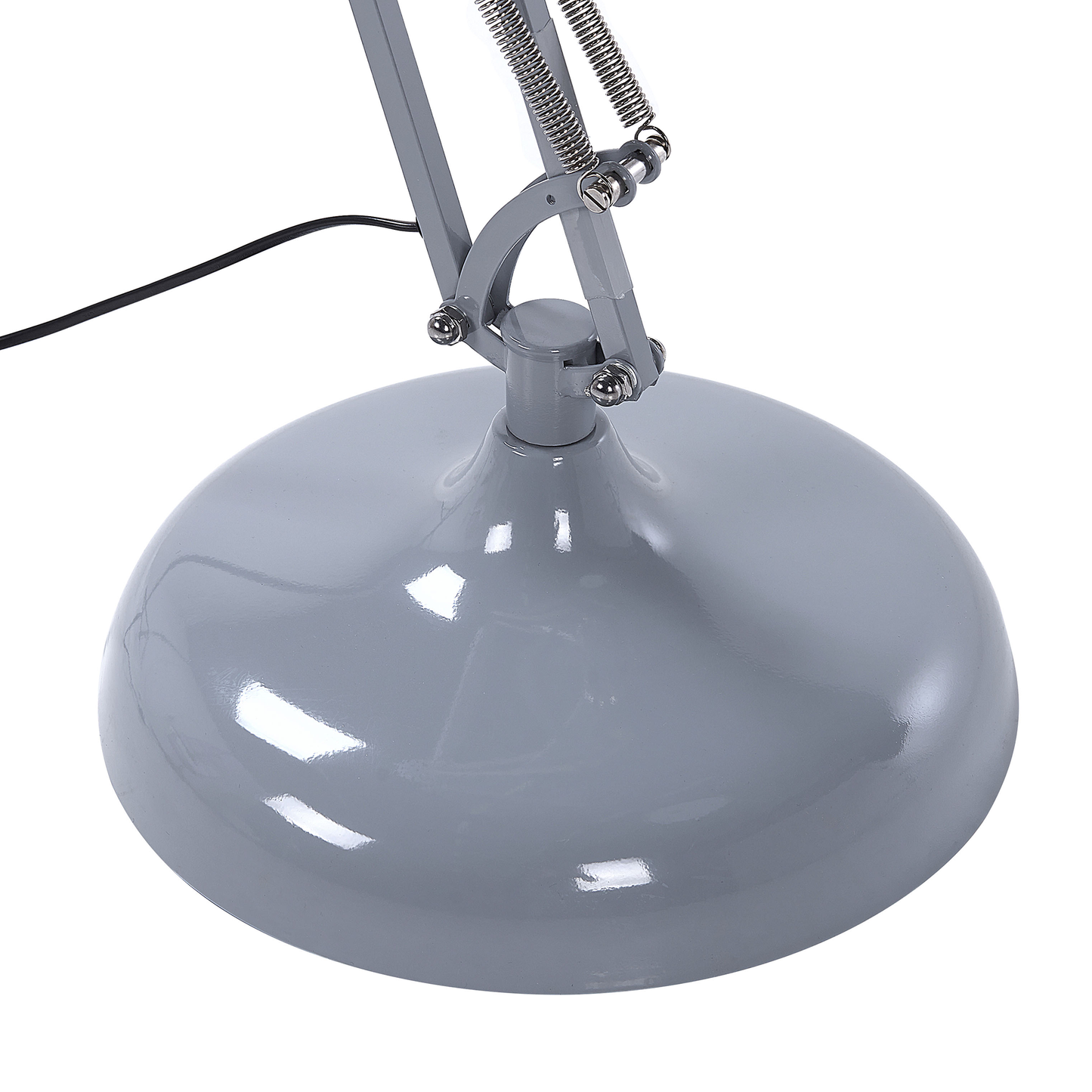 Stehlampe grau 175 cm Glockenform PARANA