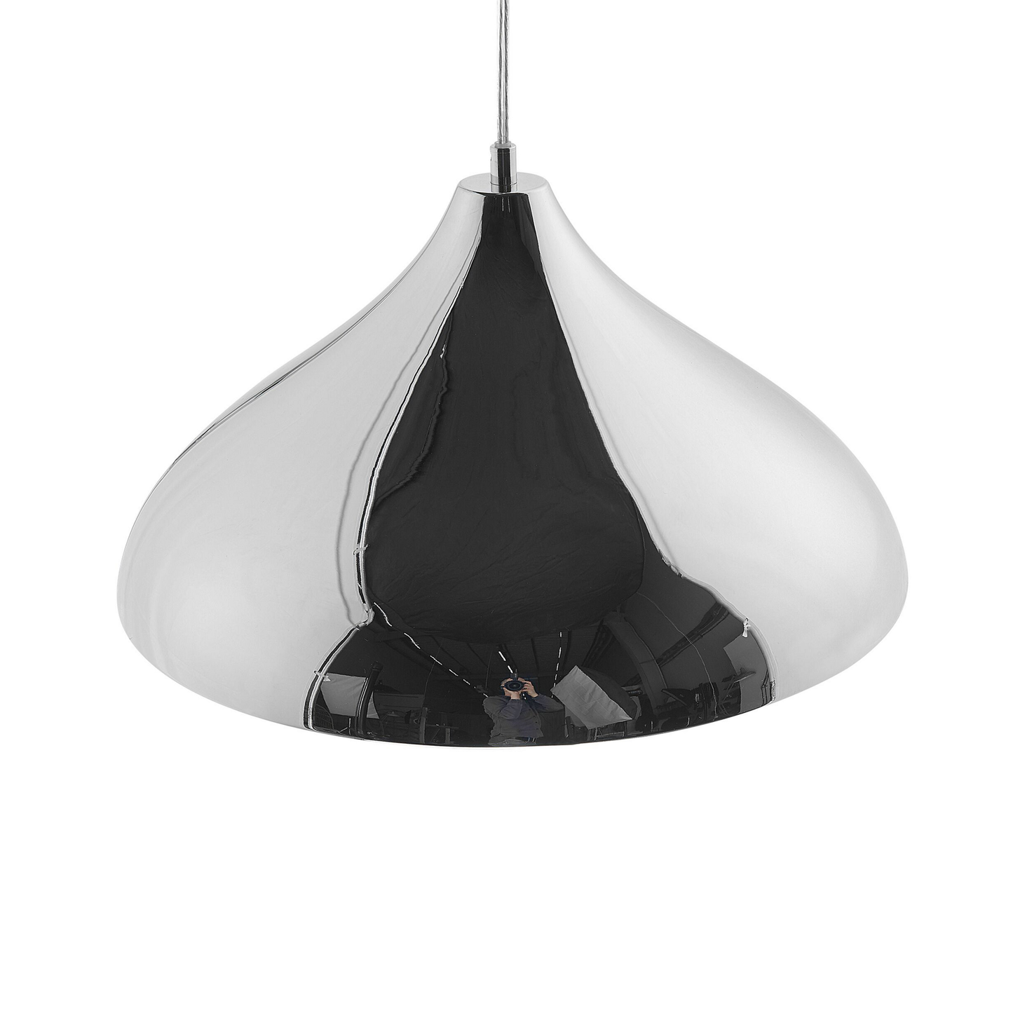 Hängelampe ISKAR Metall Silber