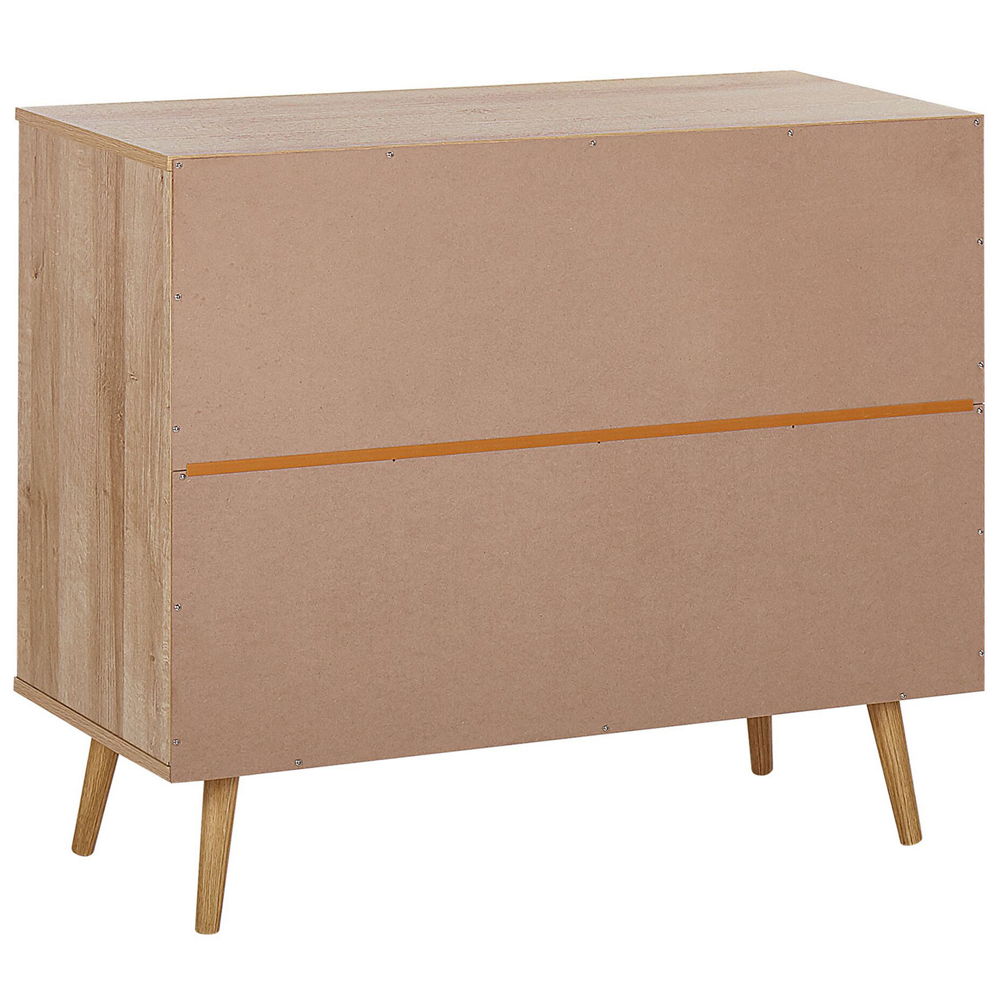 Kommode mit 3 Schubladen PONCA 79 cm Hellbraun