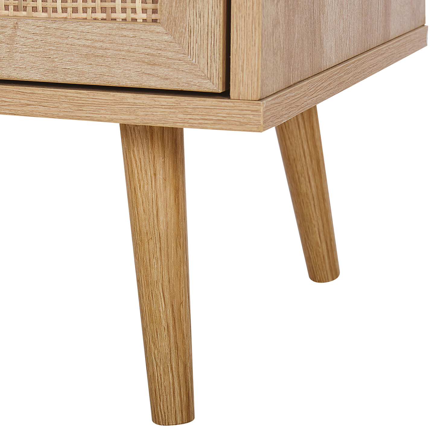 Kommode mit 3 Schubladen PONCA 79 cm Hellbraun