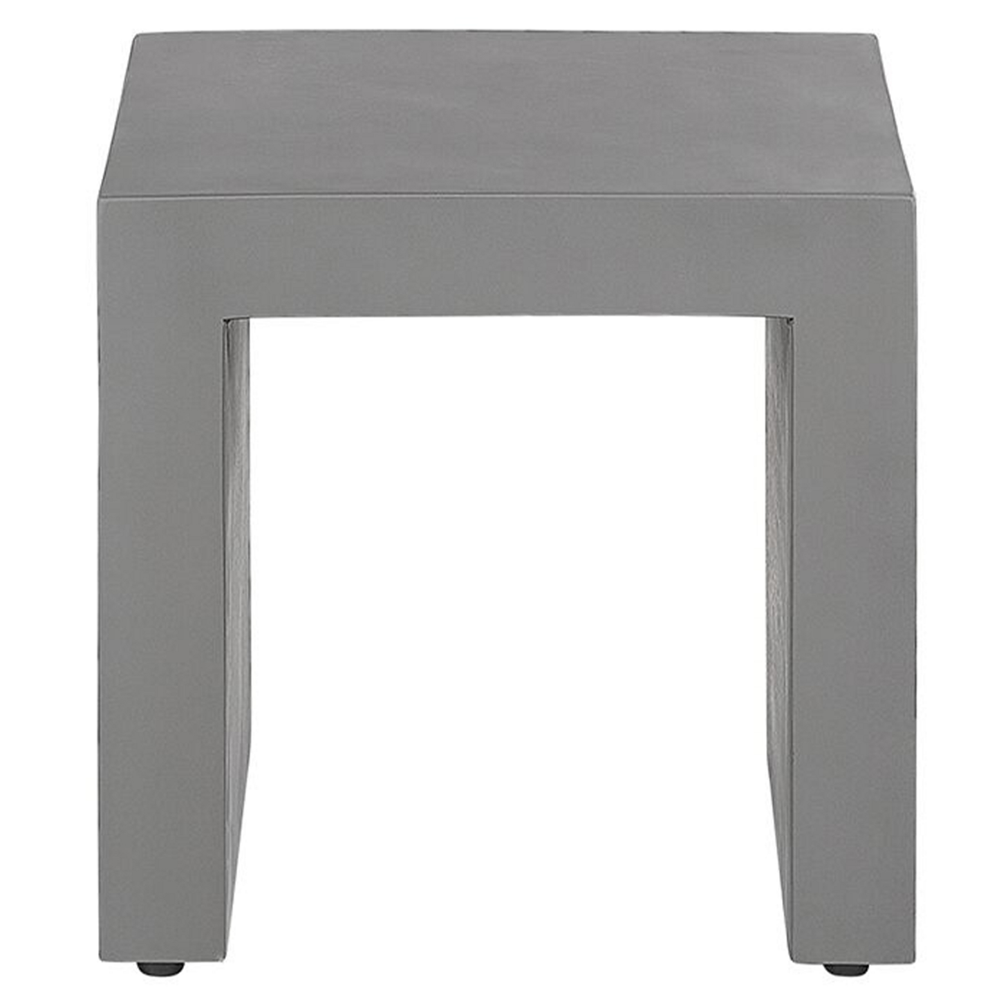 Gartenmöbel Set mit Hockern 6-Sitzer TARANTO Beton Grau