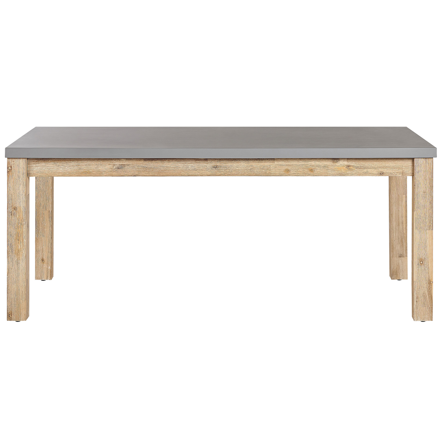 Gartentisch OSTUNI 180 cm 90 cm Beton Grau