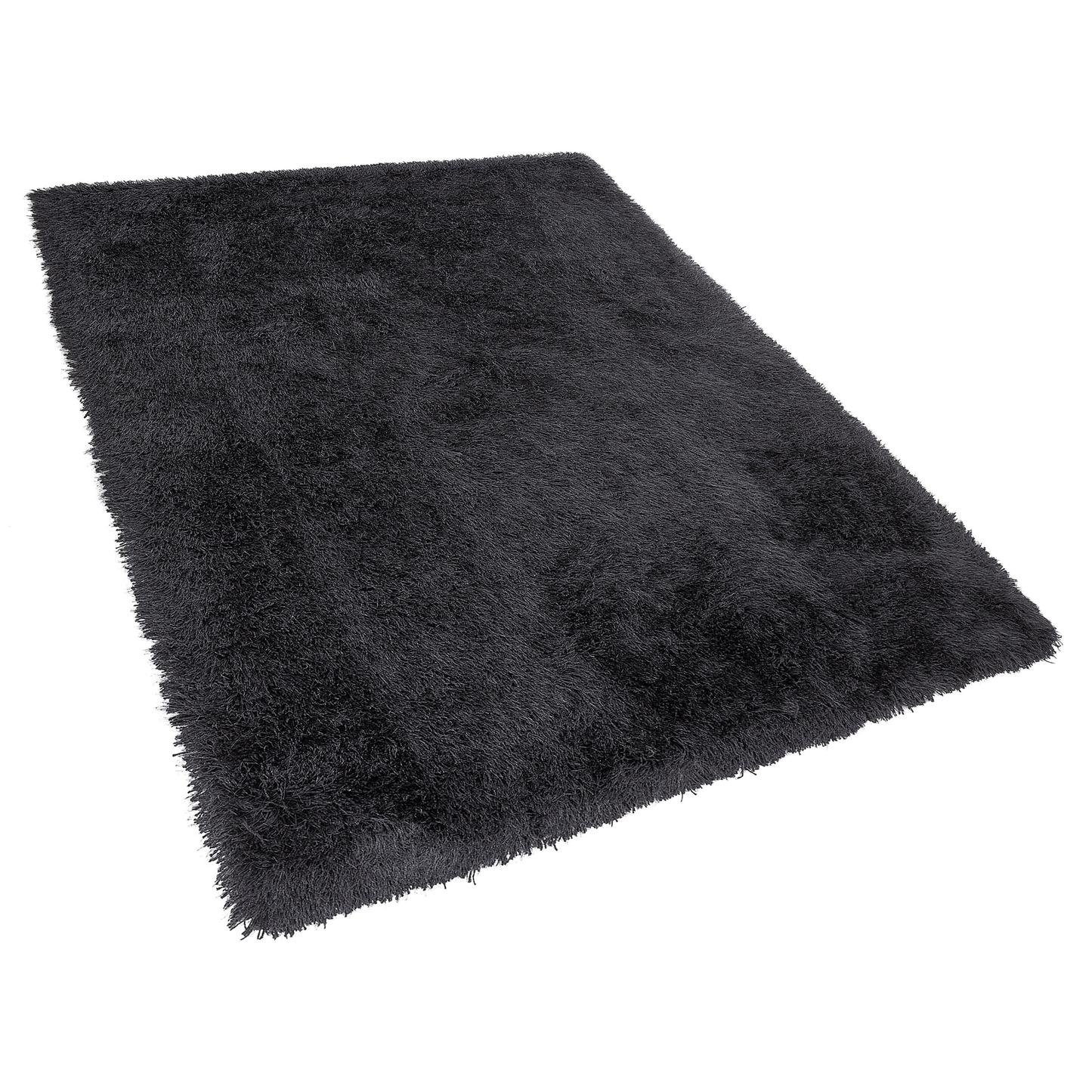 Teppich schwarz 160 x 230 cm Shaggy CIDE