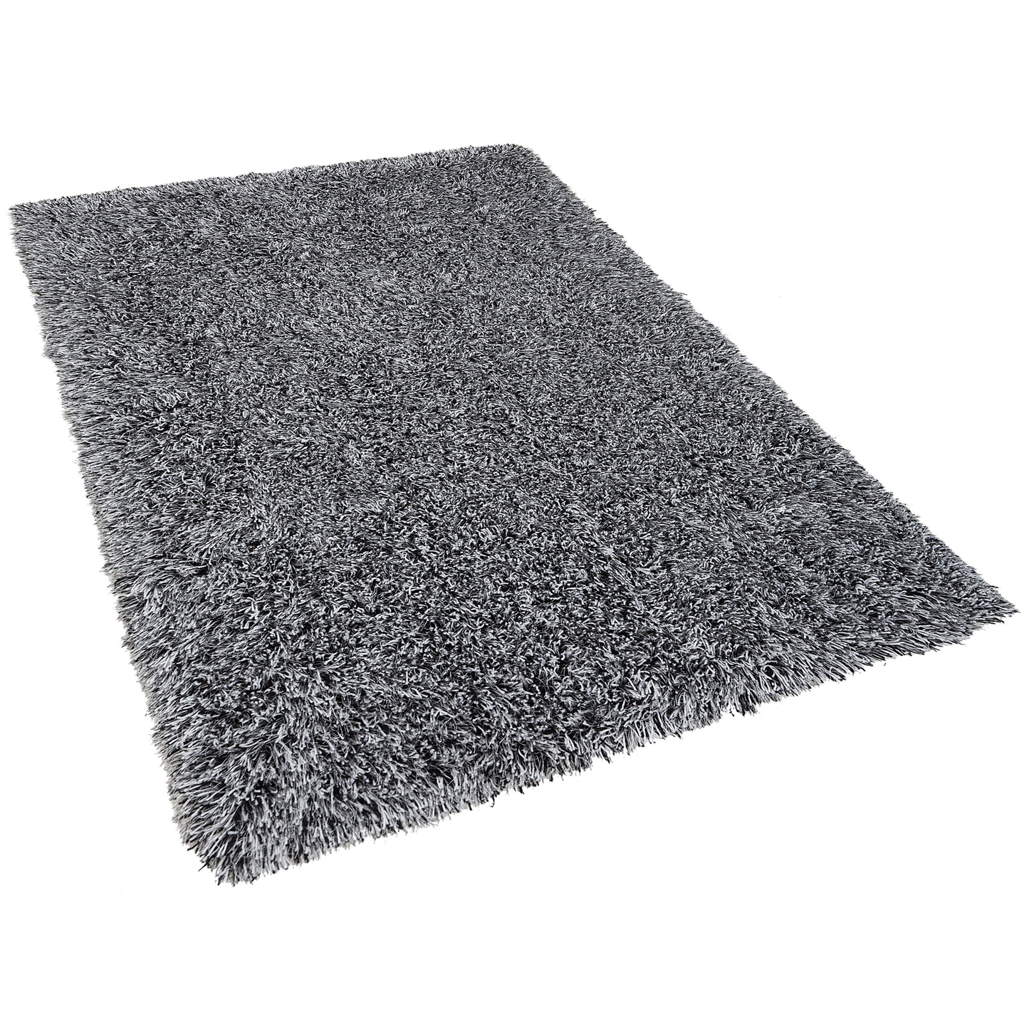 Teppich schwarz-weiss 200 x 300 cm Shaggy CIDE