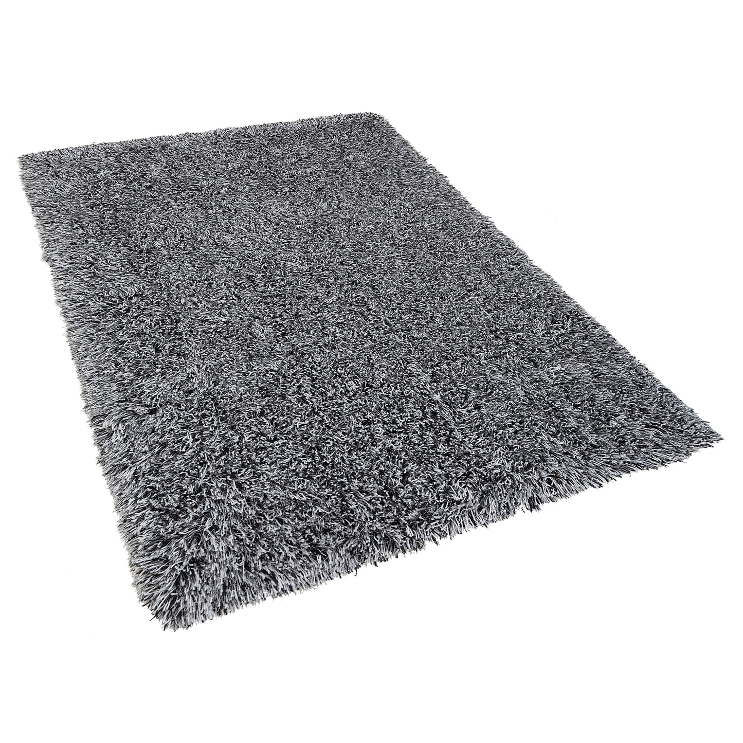 Teppich schwarz-weiss 160 x 230 cm Shaggy CIDE
