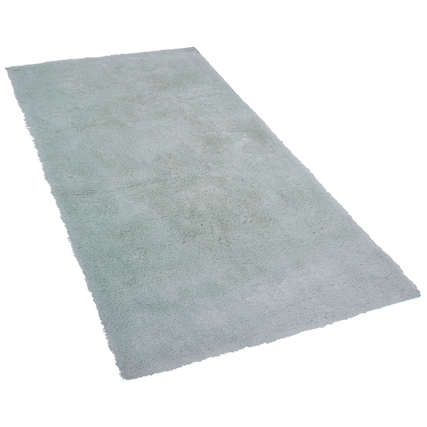 Teppich mintgrün 80 x 150 cm Shaggy EVREN