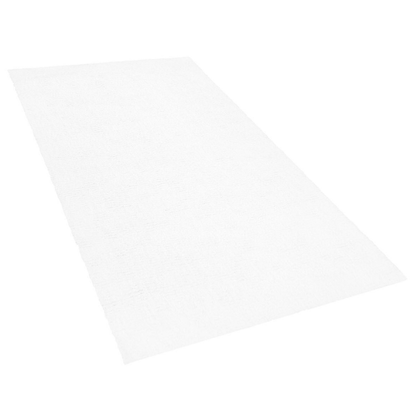 Teppich weiss 80 x 150 cm Shaggy DEMRE