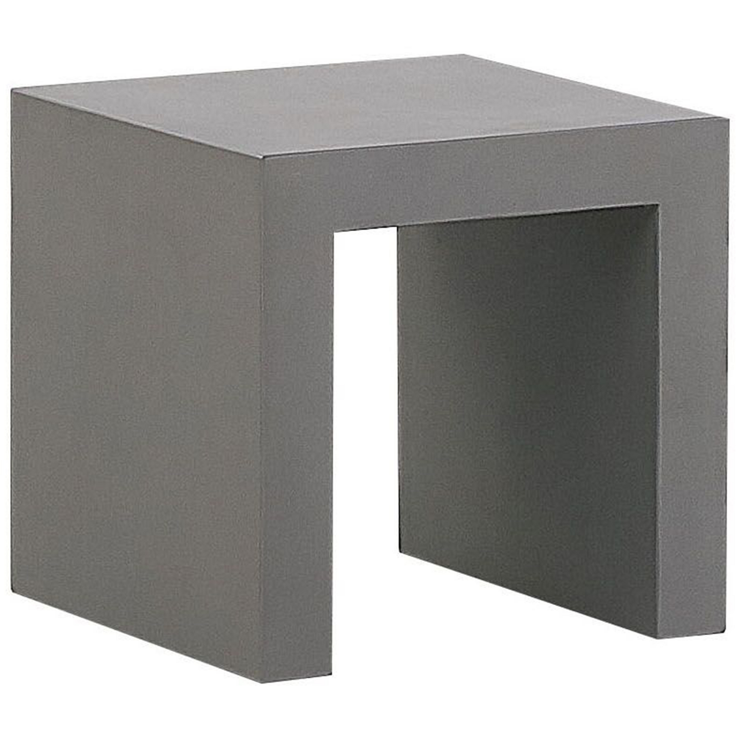 Gartenmöbel Set mit Hockern 4-Sitzer OLBIA/TARANTO Beton Grau