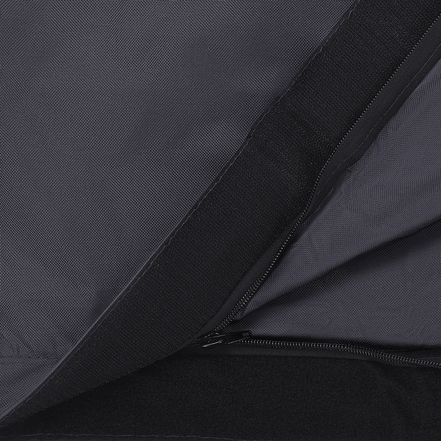 Sitzsack 300 L FUZZY 140 cm 180 cm Schwarz