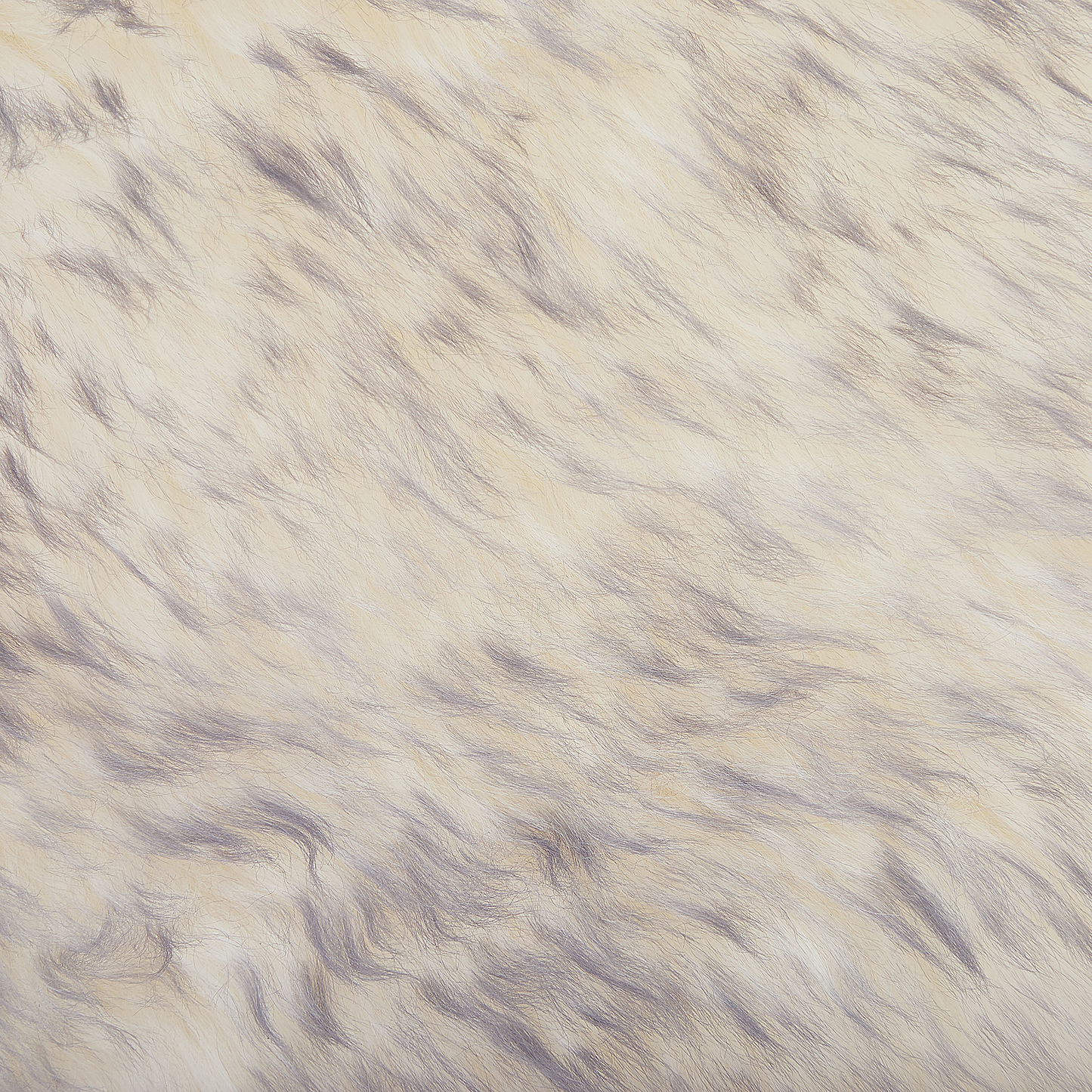 Schaffell-Teppich grau meliert 100-110 cm Langhaar ULURU