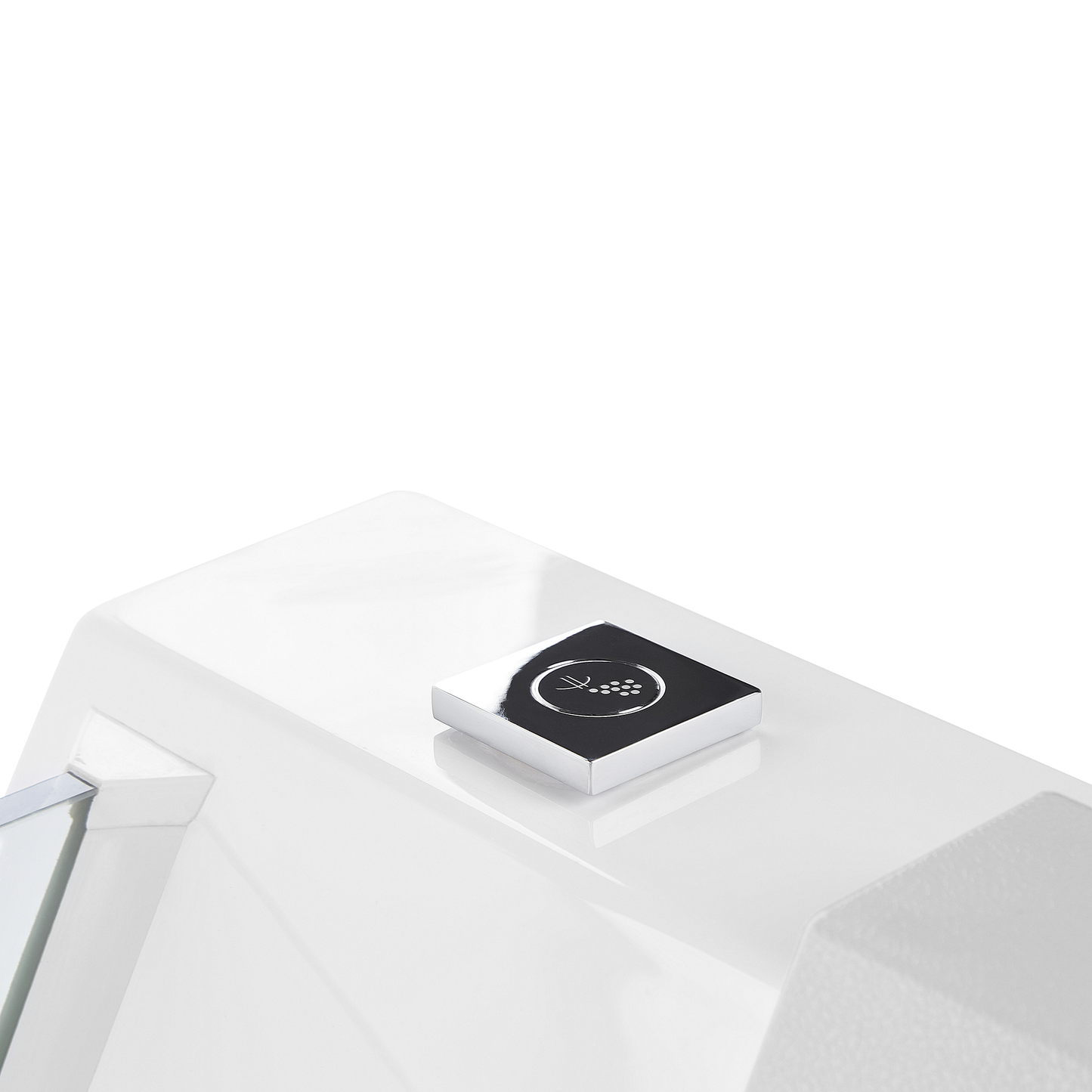 Whirlpool Badewanne weiss freistehend rechteckig 170 x 80 cm OYON