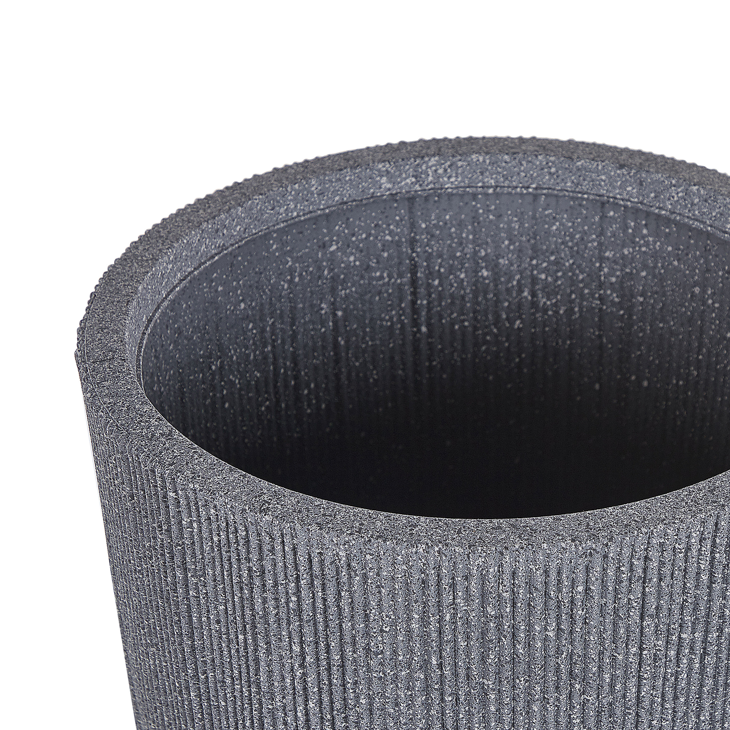 Blumenkübel CHIOS Kunststoff 31 cm Grau
