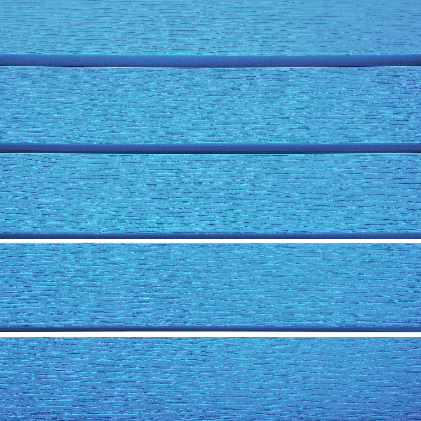 Gartenstuhl ADIRONDACK mit Fussstütze Blau