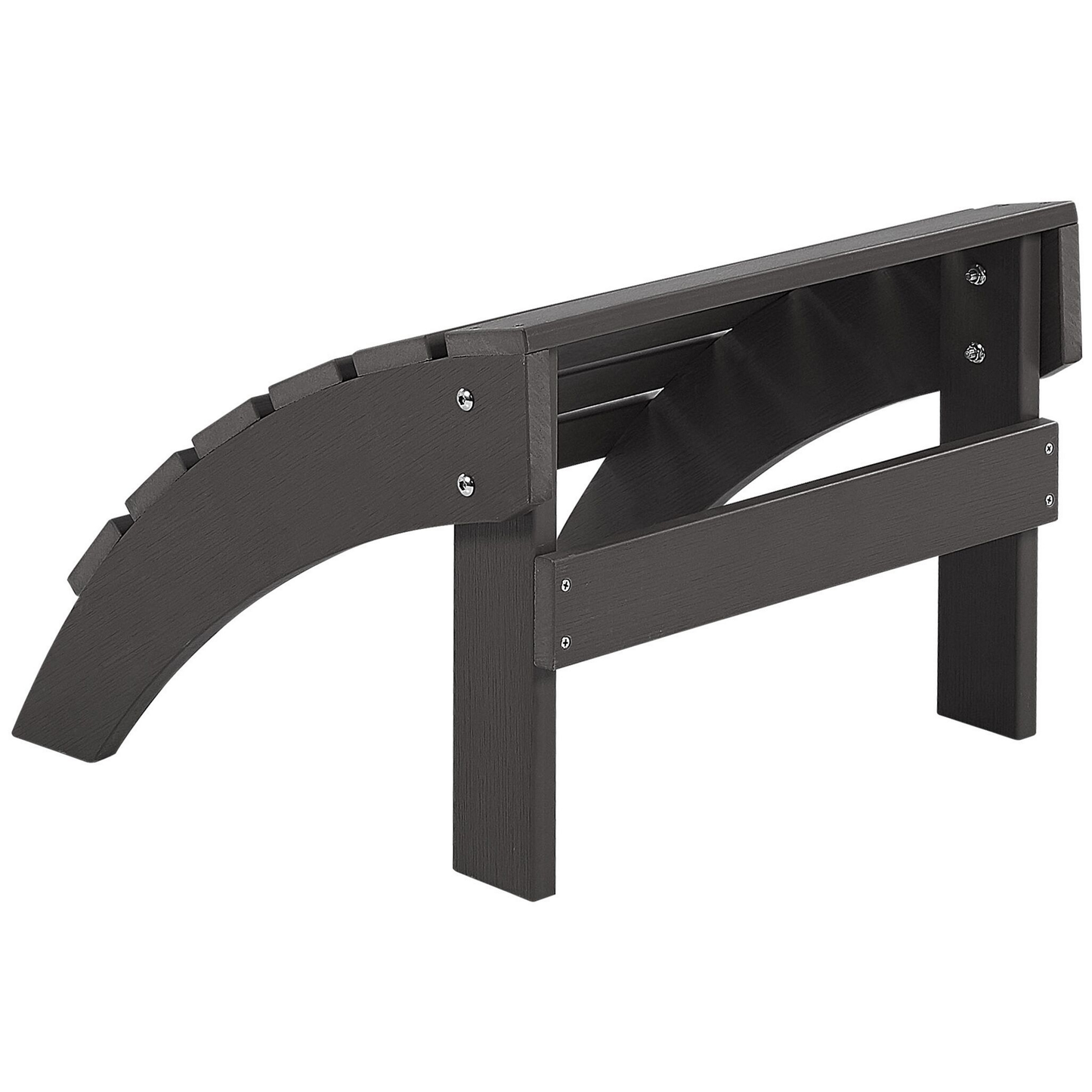 Garden Fusshocker ADIRONDACK Dunkelgrau