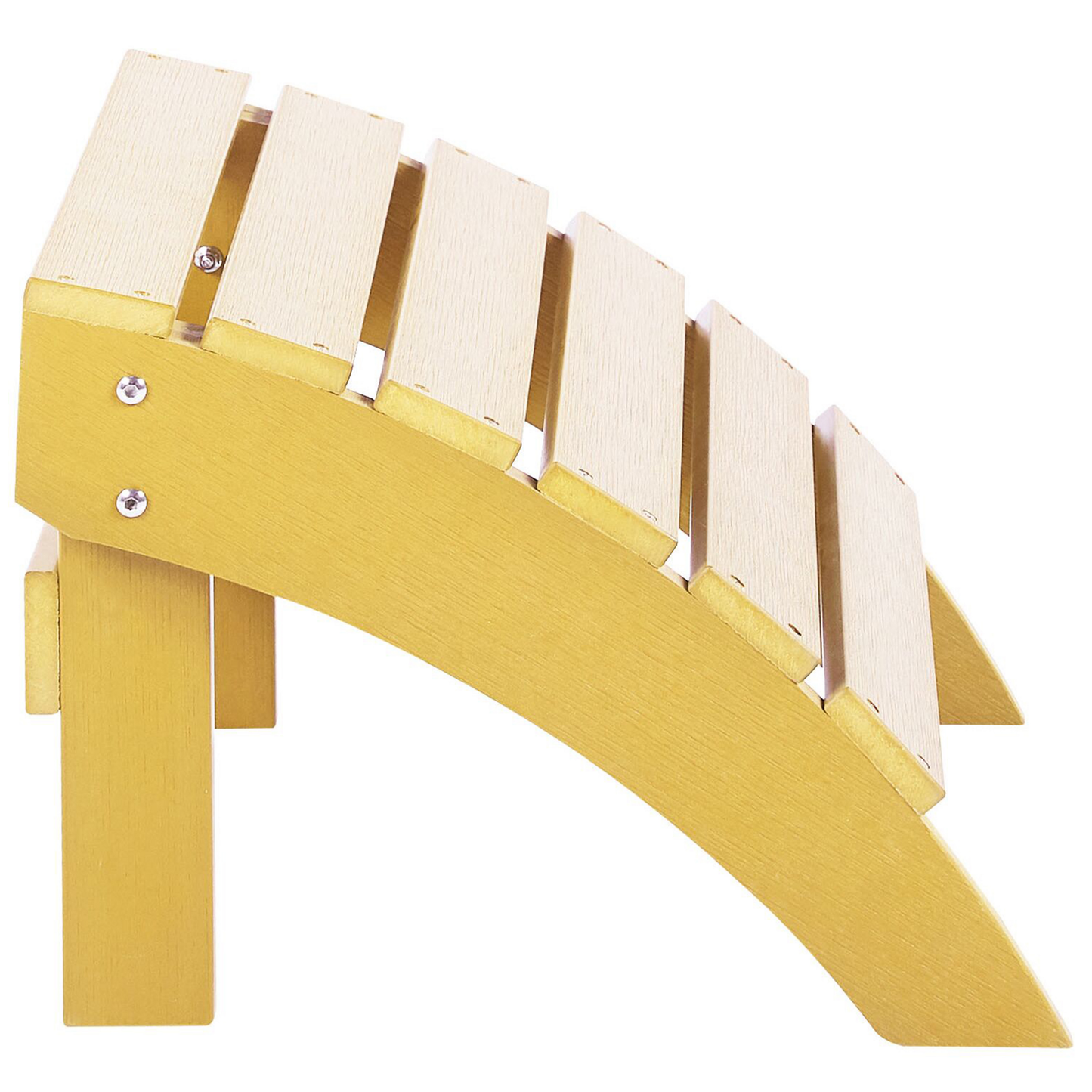 Garden Fusshocker ADIRONDACK Gelb