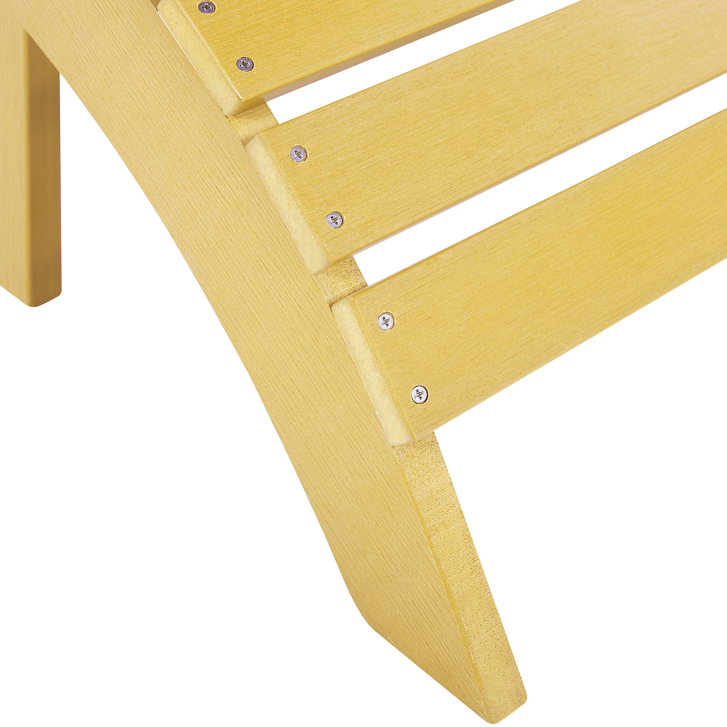 Garden Fusshocker ADIRONDACK Gelb