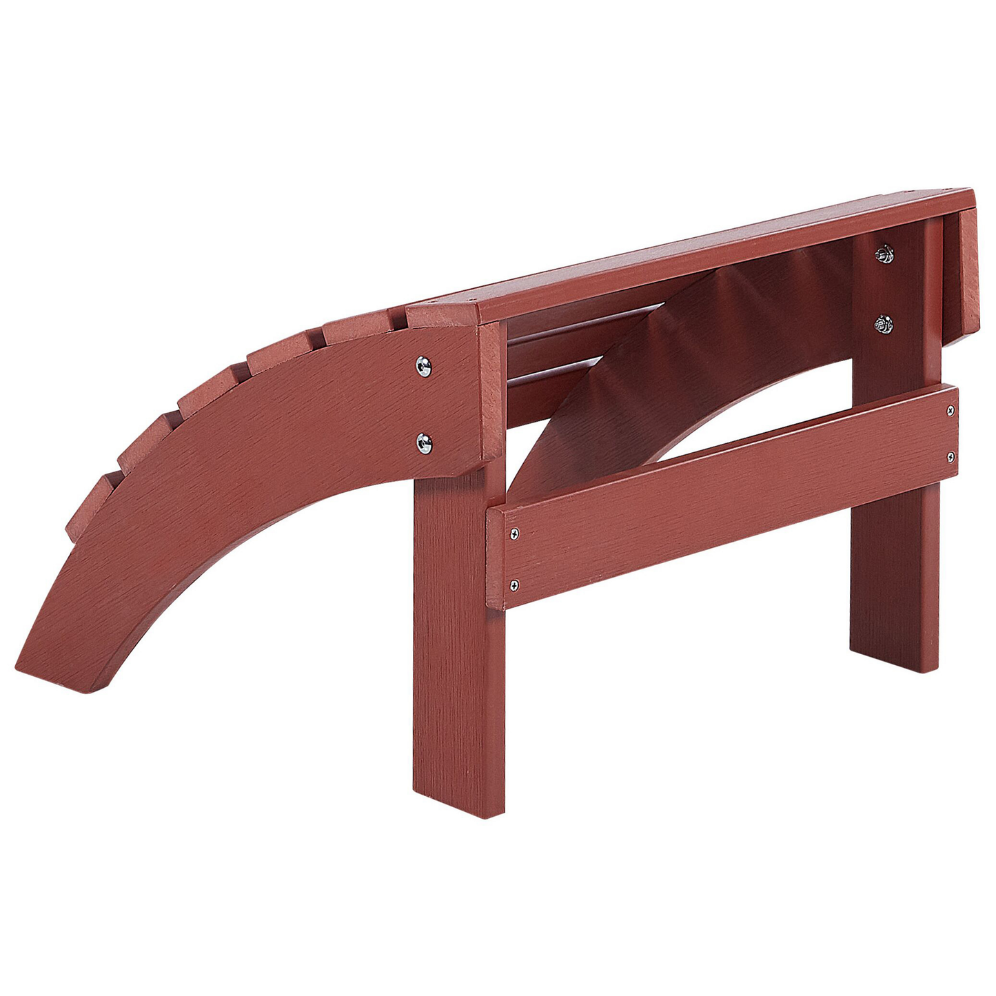 Garden Fusshocker ADIRONDACK Rot