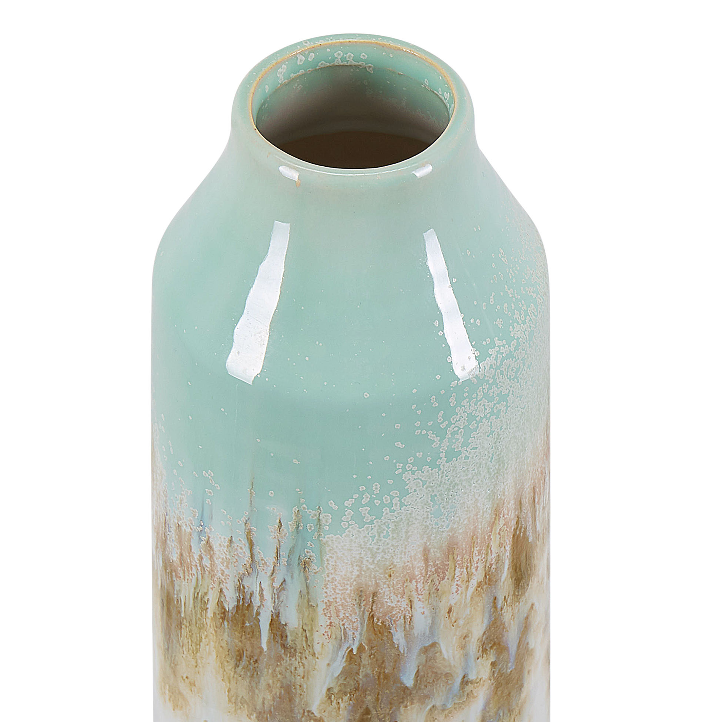 Blumenvase BYBLOS Steinzeug 30 cm Bunt
