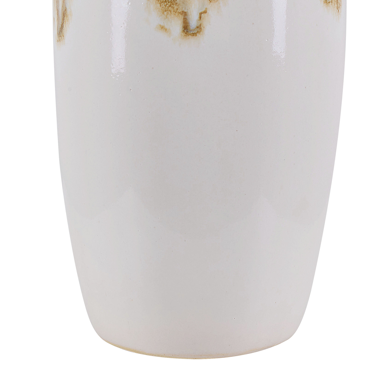 Steinzeug Blumenvase 34 Bunt Gold BRAURON