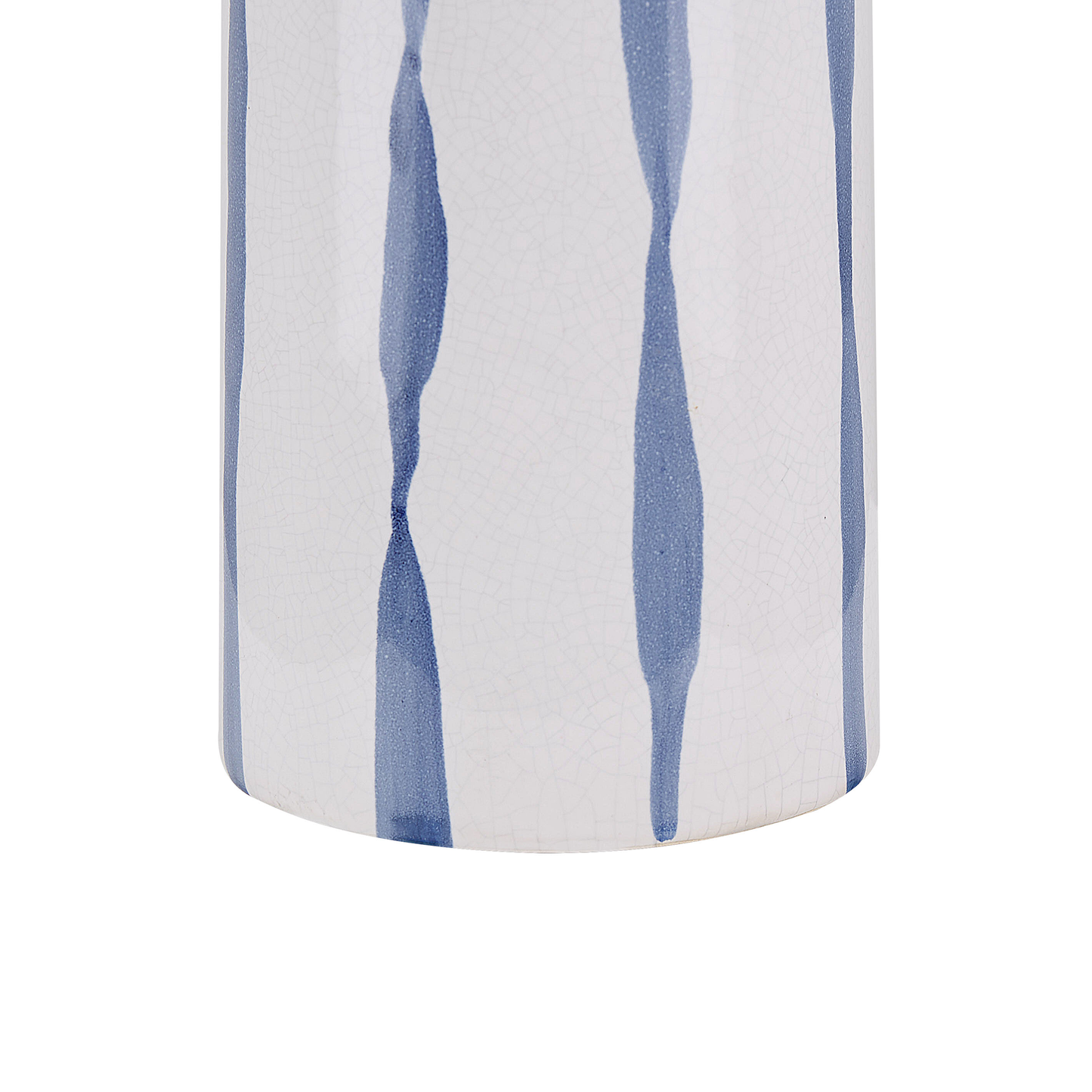 Blumenvase ASSUS Steinzeug 22 cm Weiss