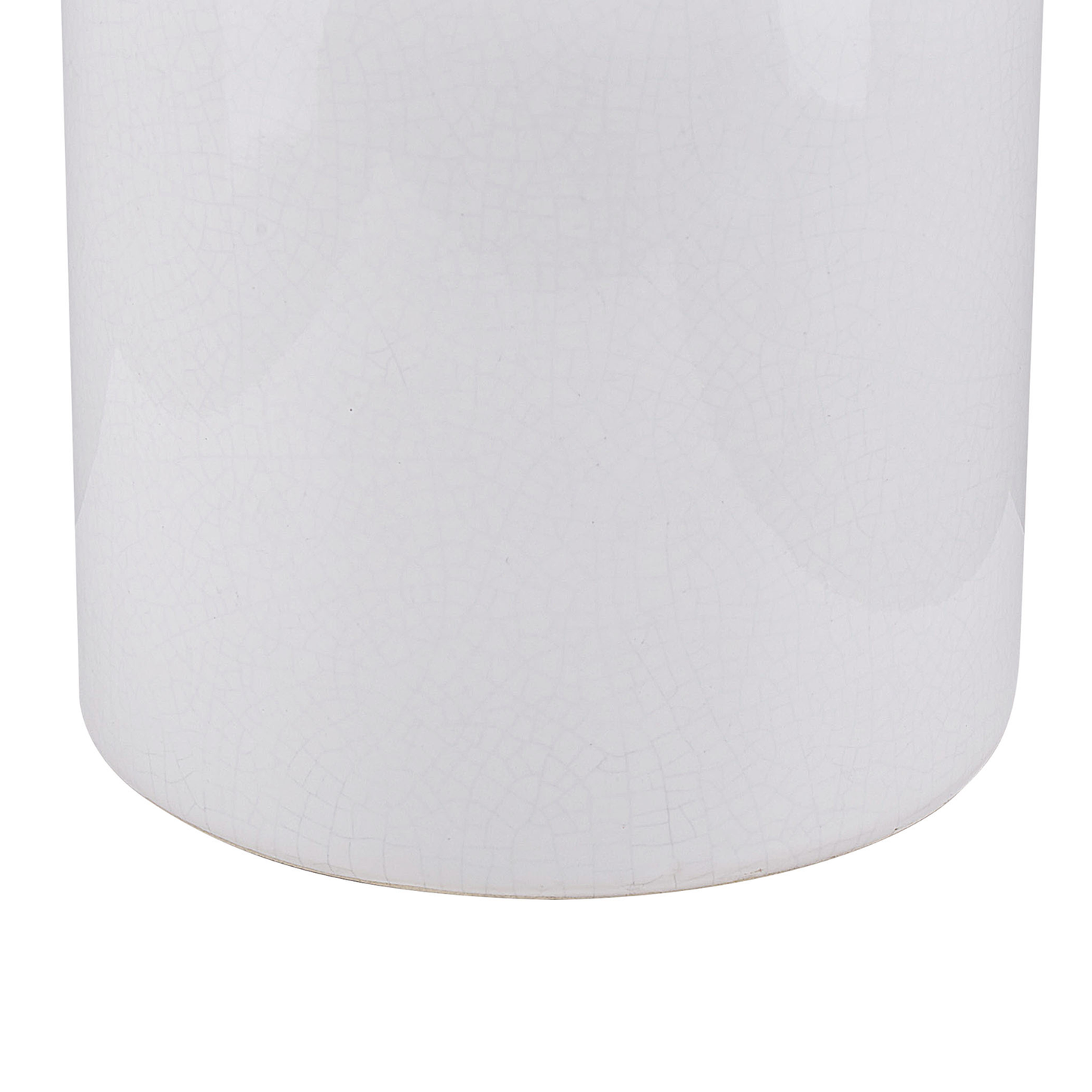 Blumenvase ANKON Steinzeug 25 cm Weiss