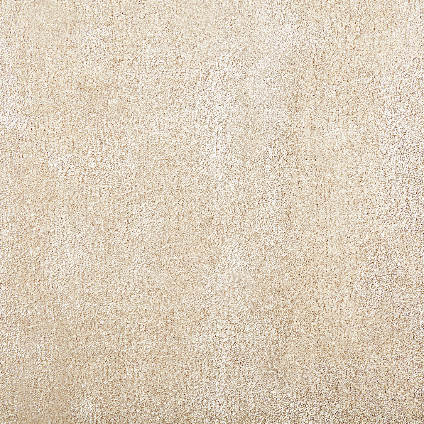 Teppich Viskose beige 80 x 150 cm Kurzflor GESI II