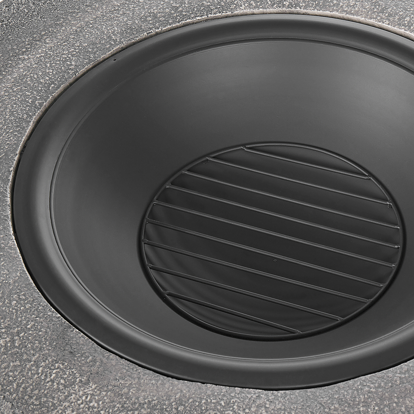 Grill-Feuerstelle TAMBORA Beton Grau