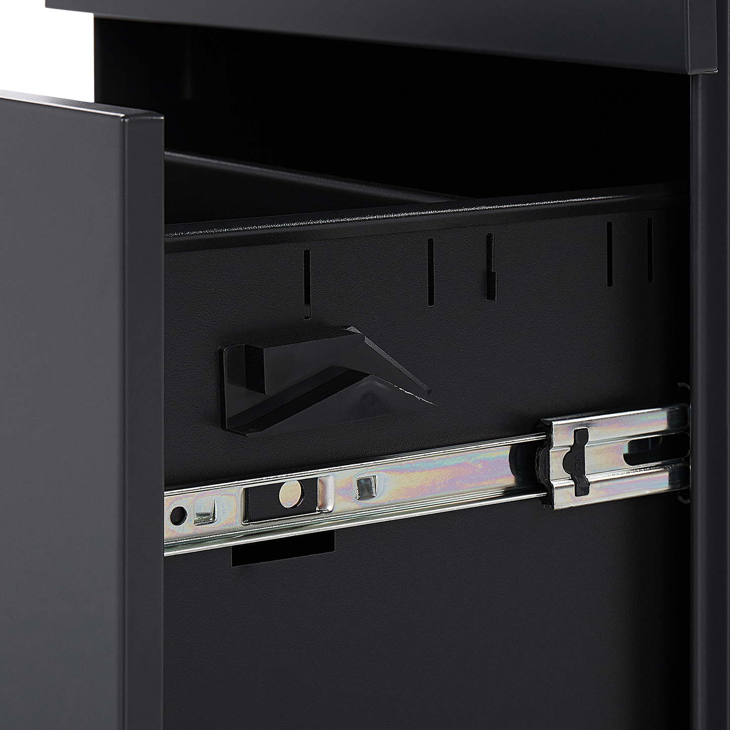 Büroschrank CAMI Metall Schwarz